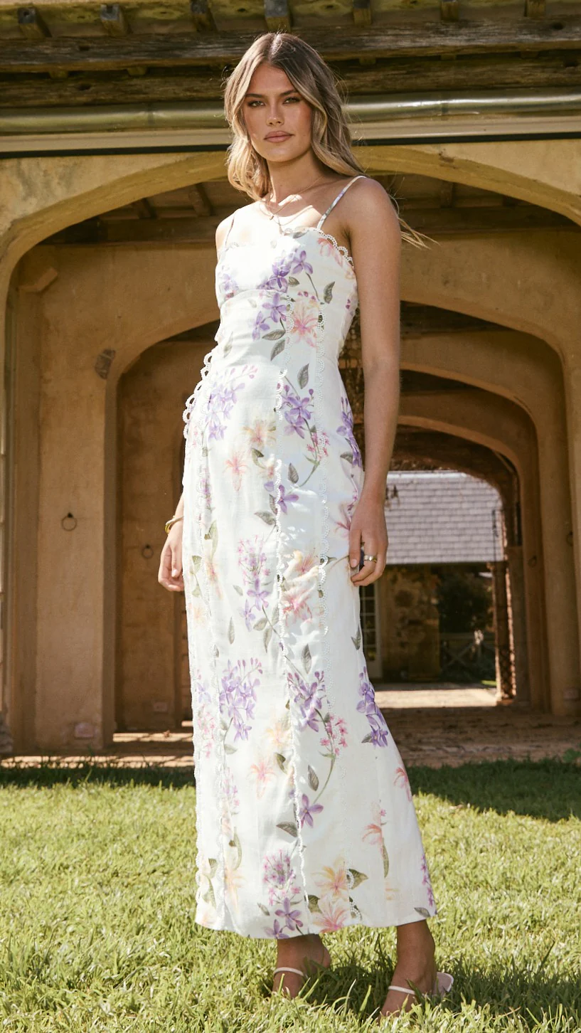 Carlia Maxi Dress - Botanical Bloom - Image 7
