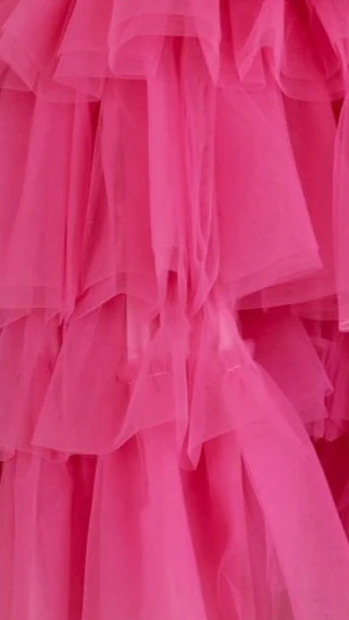 Carrie Mini Dress - Hot Pink - Image 6