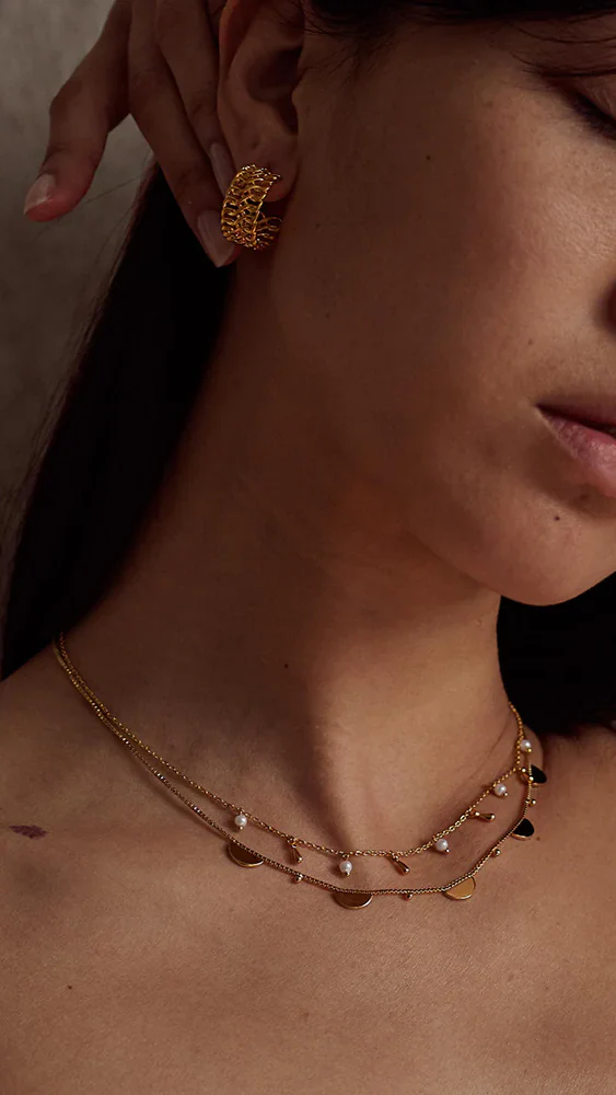 Cassandra Necklace - Gold - Image 3