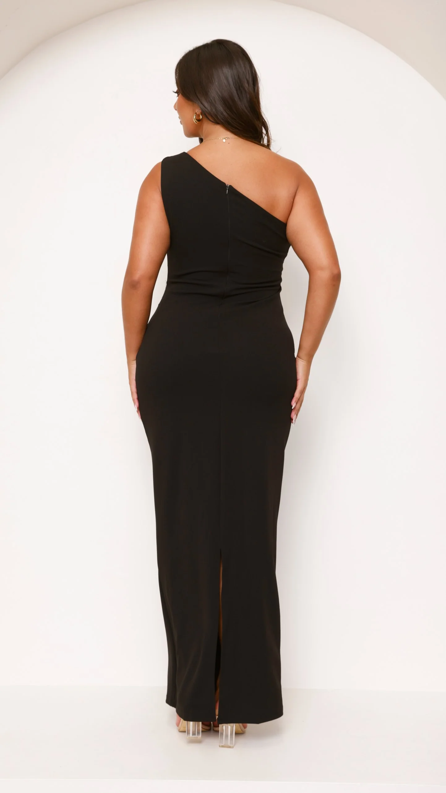 Cataleya Maxi Dress - Black - Image 4