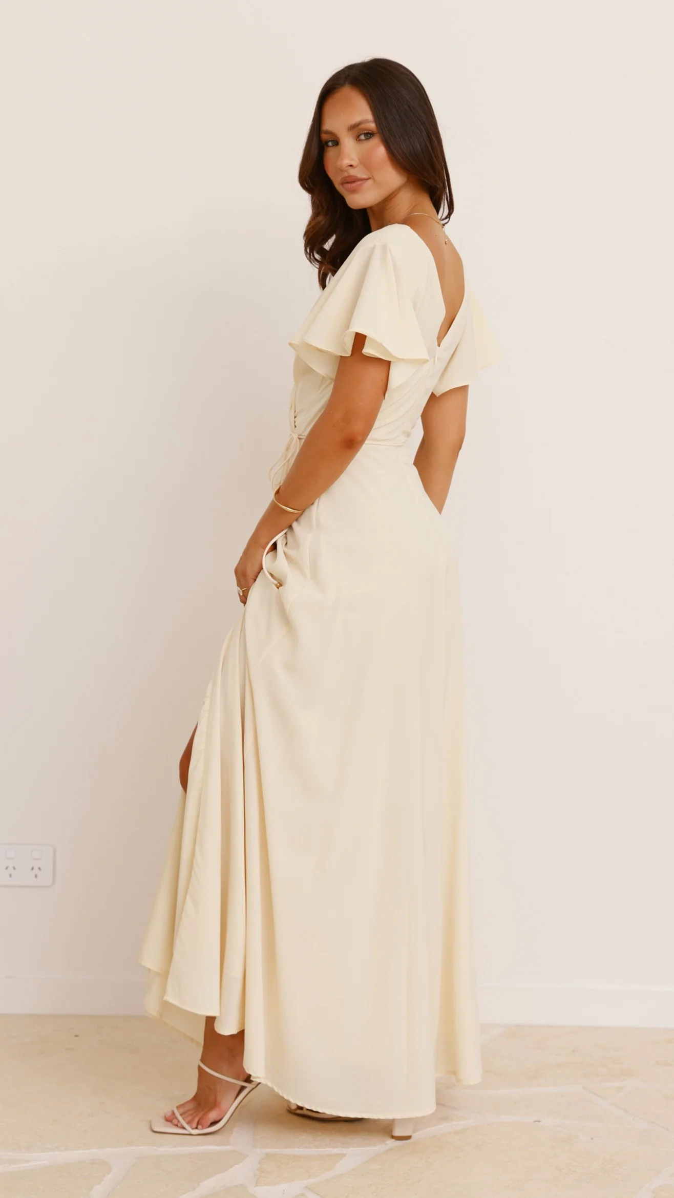 Charlize Maxi Dress - Yellow - Image 18
