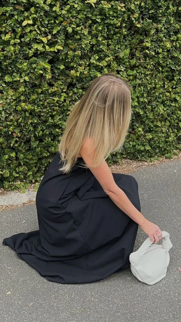 Connie Maxi Dress - Black - Image 7