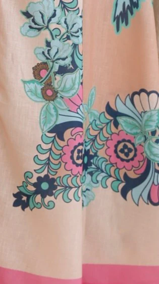 Dali Maxi Dress - Island Bloom Pink - Image 8