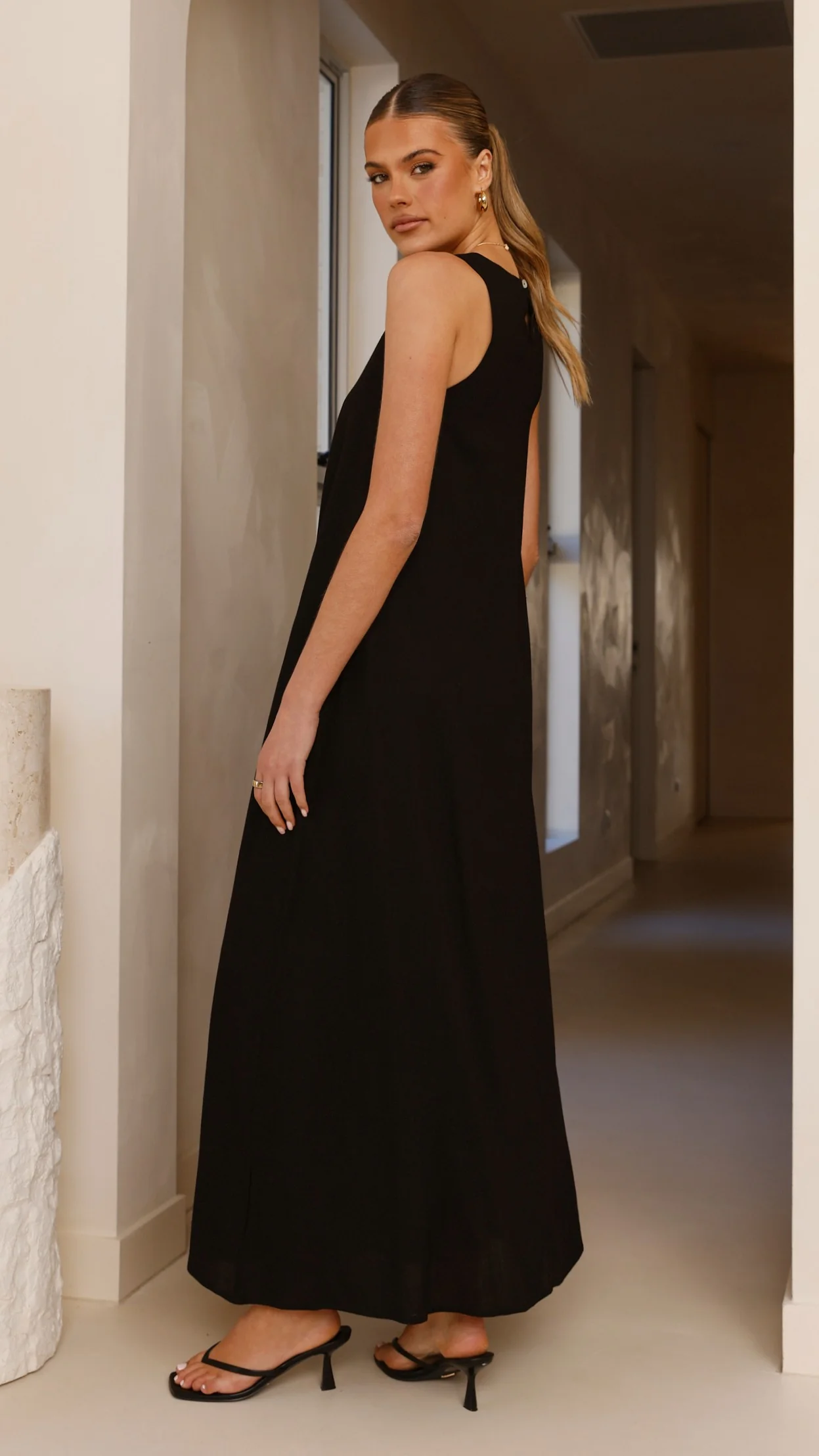 Darcy Maxi Dress - Black - Image 5