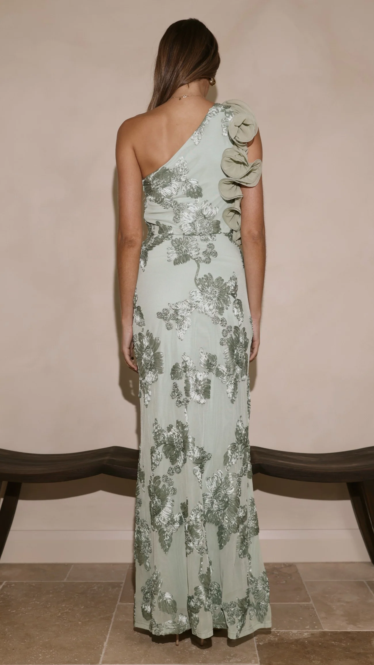 Darlee Maxi Dress - Sage Floral - Image 2