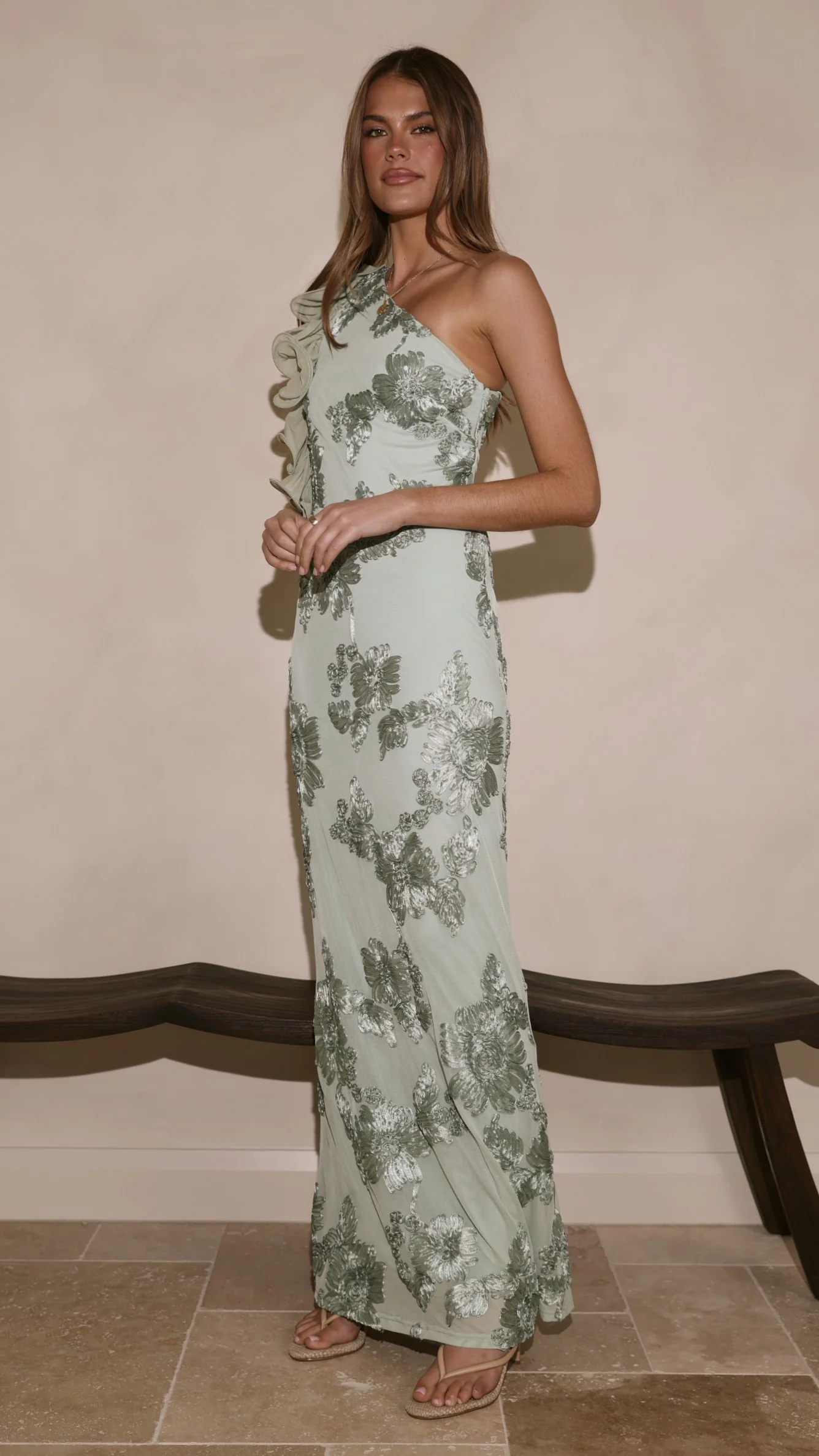 Darlee Maxi Dress - Sage Floral - Image 5