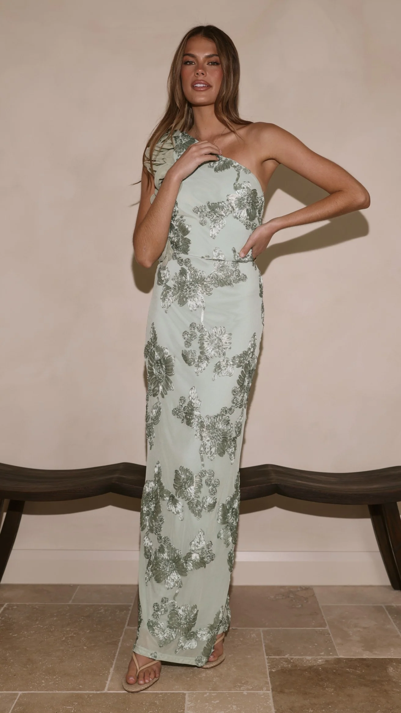 Darlee Maxi Dress - Sage Floral - Image 6