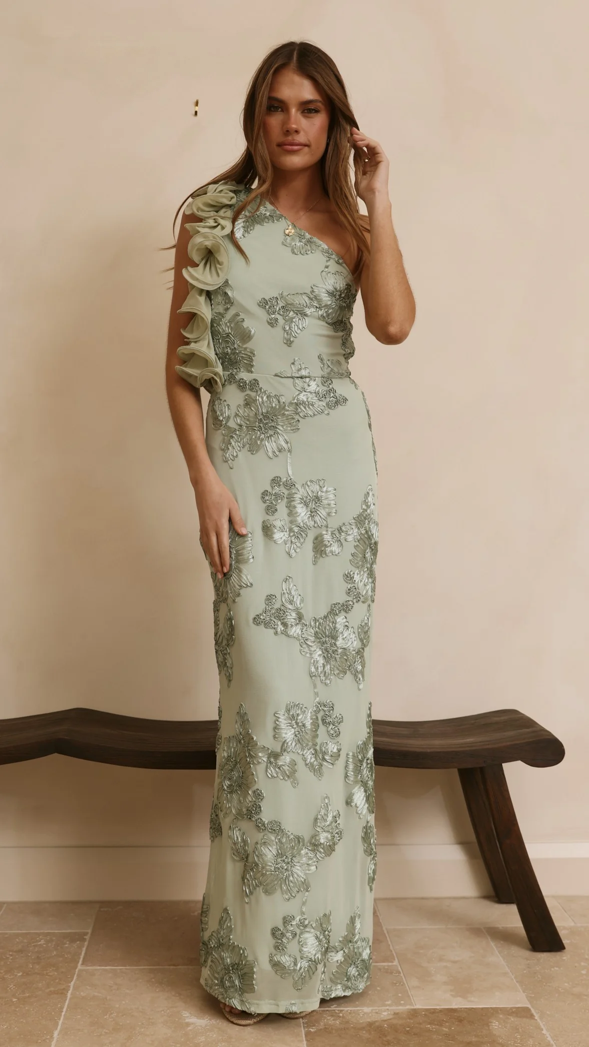 Darlee Maxi Dress - Sage Floral - Image 8