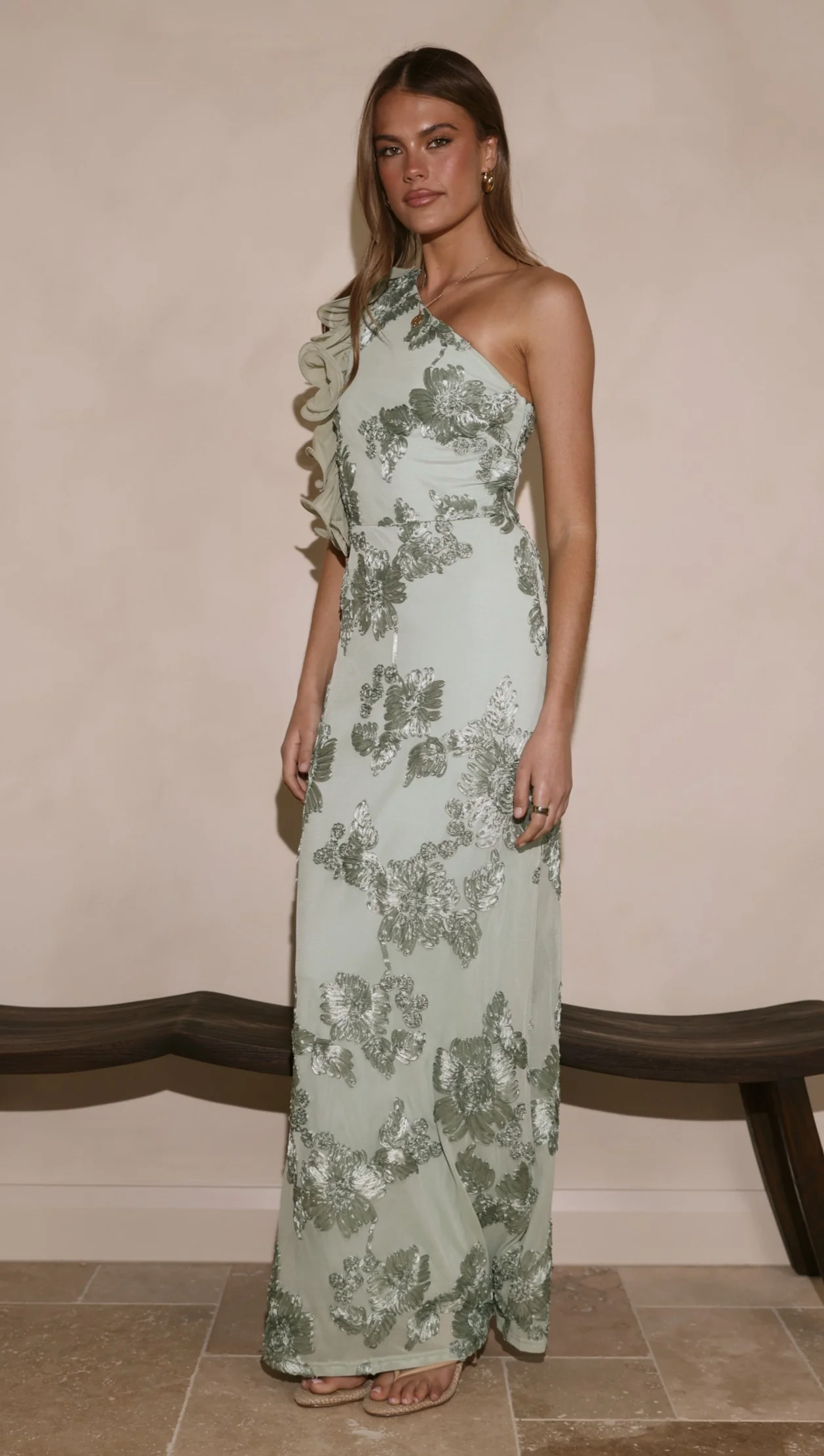 Darlee Maxi Dress - Sage Floral - Image 9