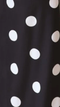 Darya Strapless Top - Black / White Polka Dot - Image 8