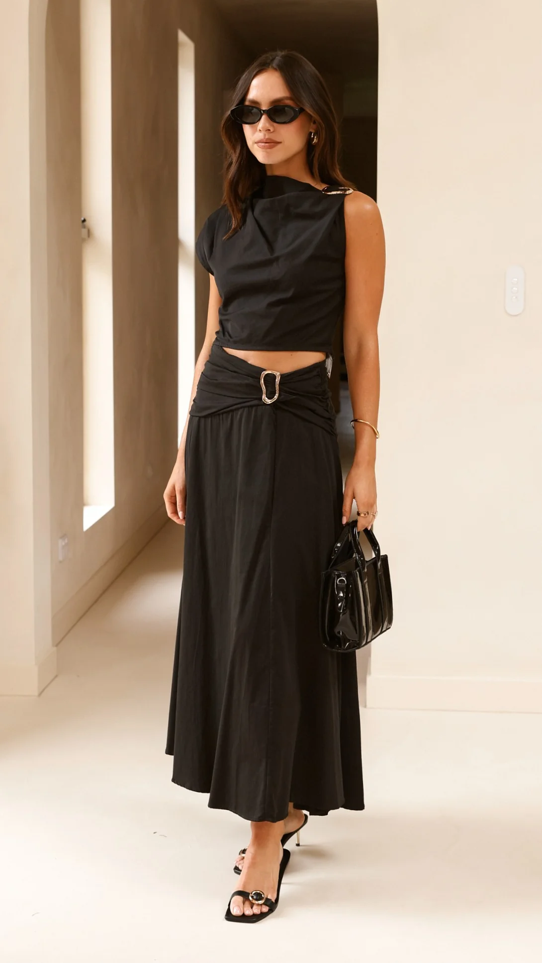 Delphine Top - Black - Image 6