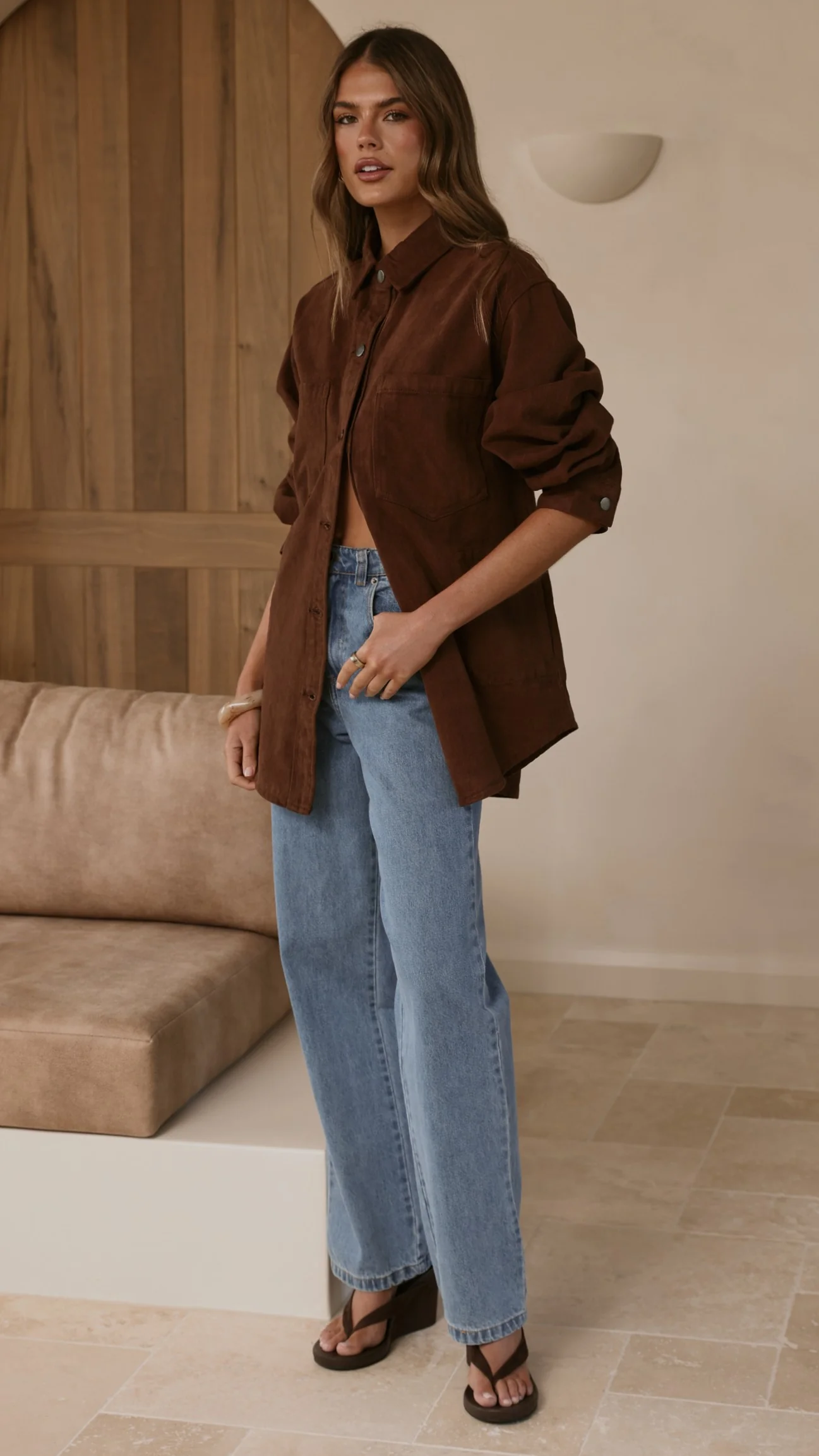 Dixon Jacket - Chocolate - Image 3