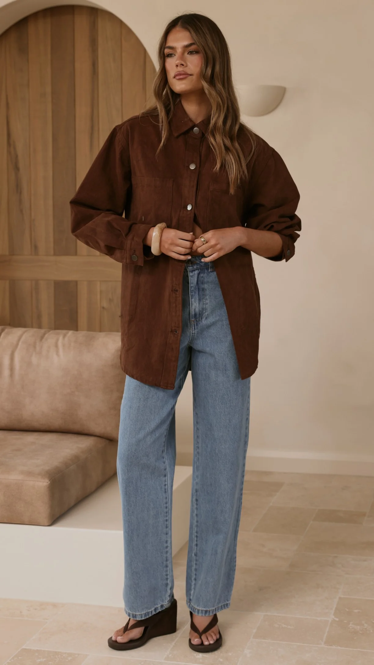 Dixon Jacket - Chocolate - Image 5