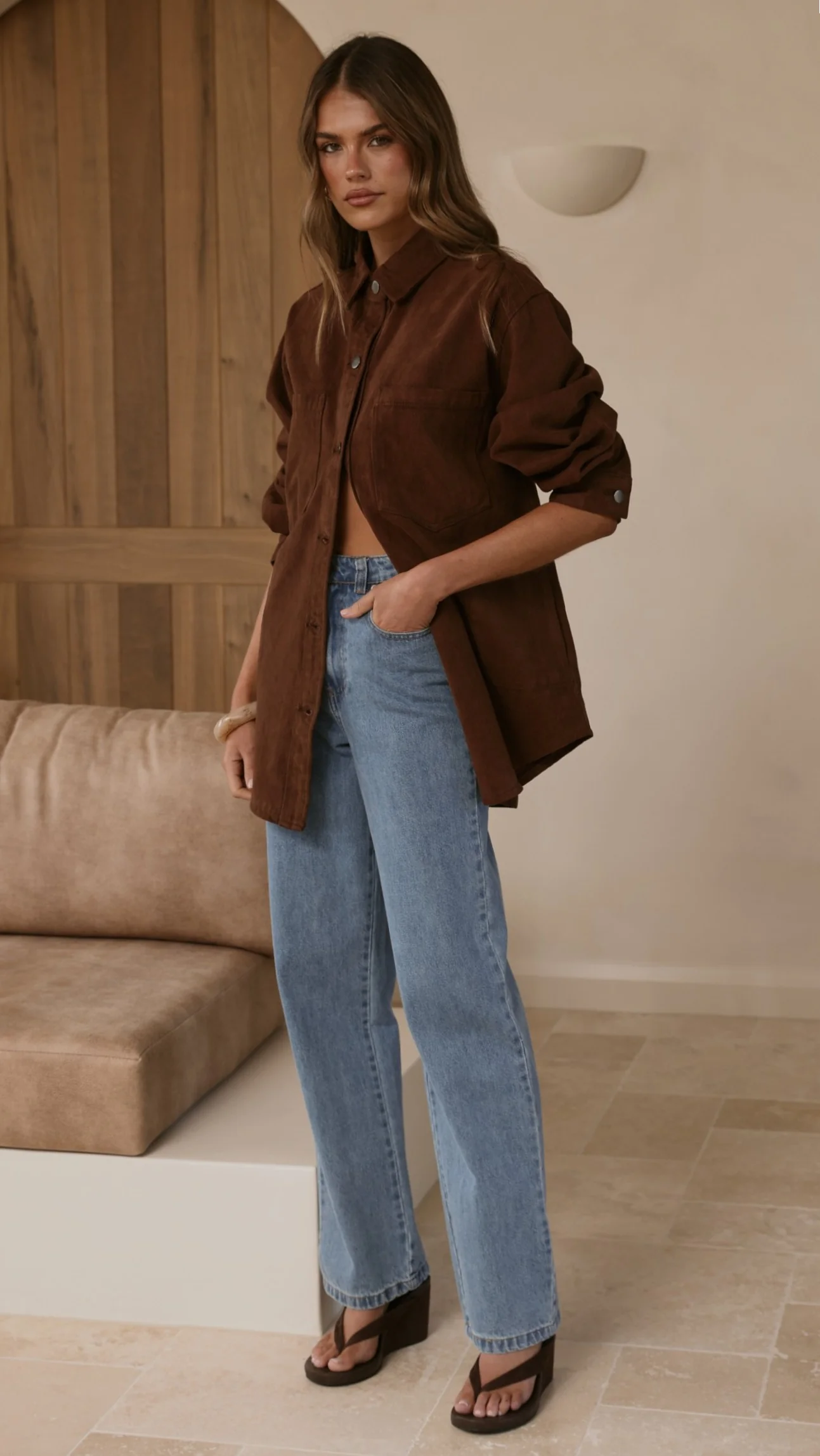 Dixon Jacket - Chocolate - Image 7