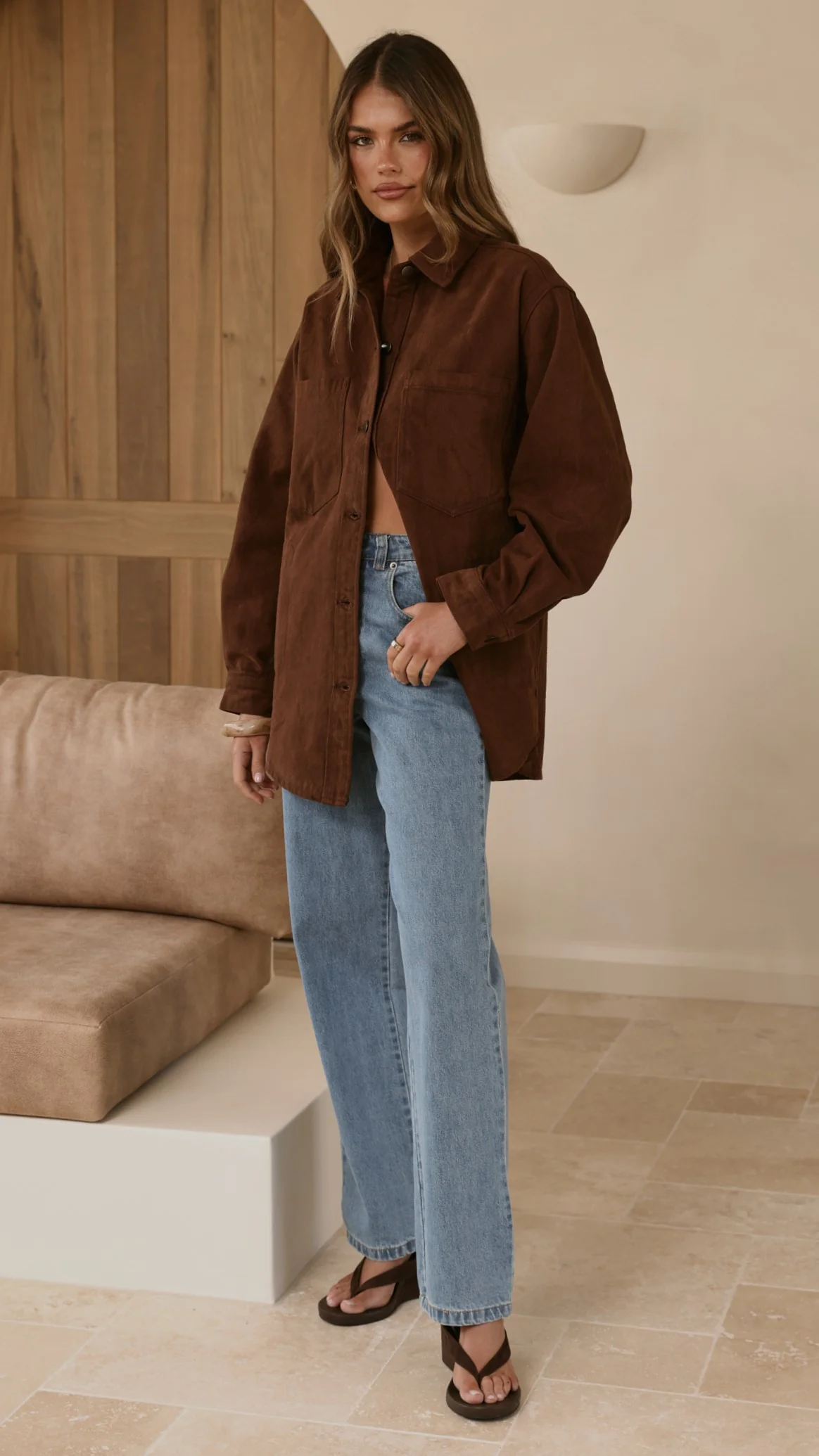 Dixon Jacket - Chocolate - Image 9