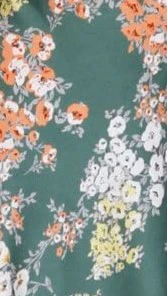Dreamers Midi Dress - Green Floral - Image 11