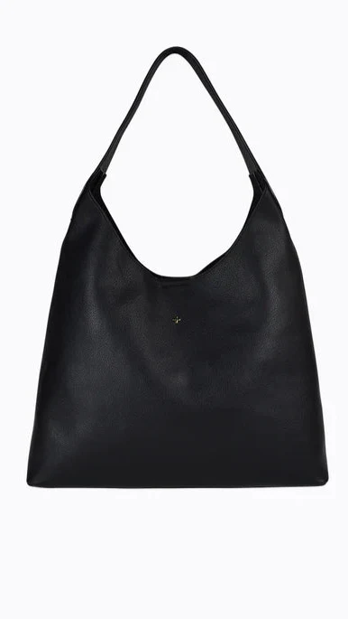Duke Hobo Bag - Black PU - Image 10