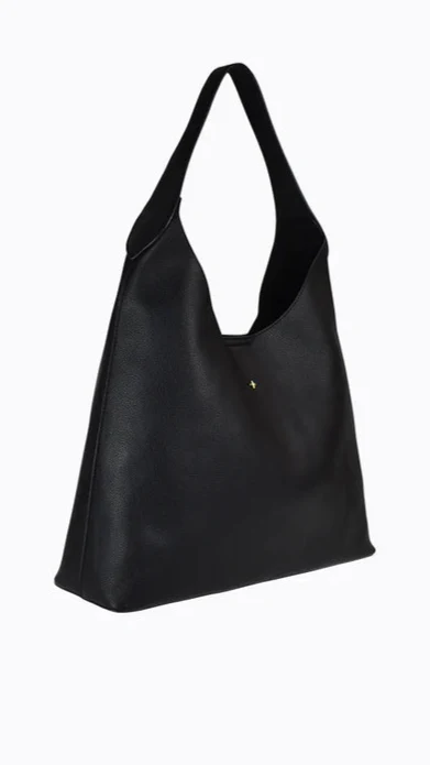 Duke Hobo Bag - Black PU - Image 5