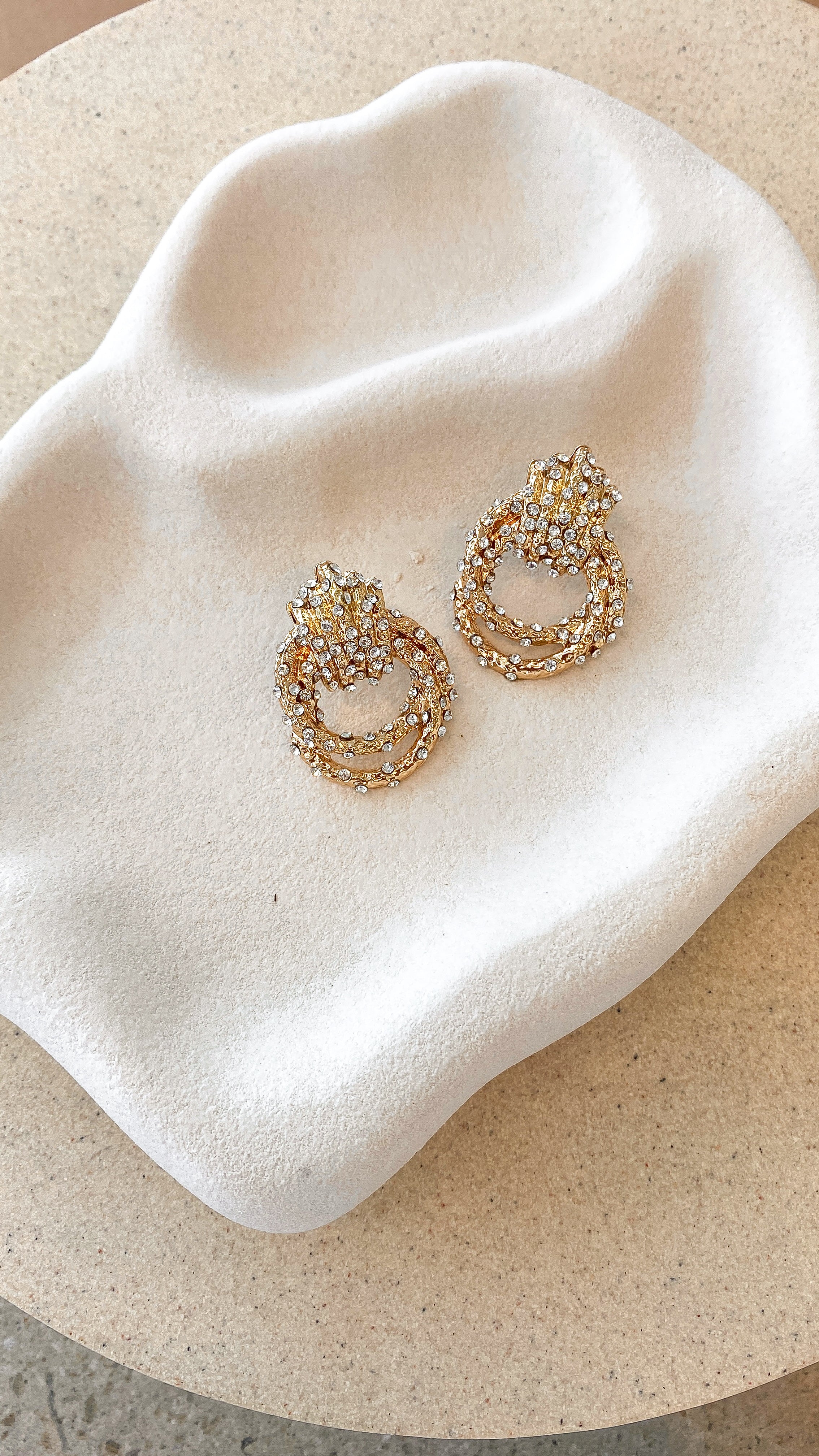 Èala Earrings - Gold - Image 2