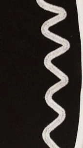 Easton Mini Skirt - Black / White - Image 9