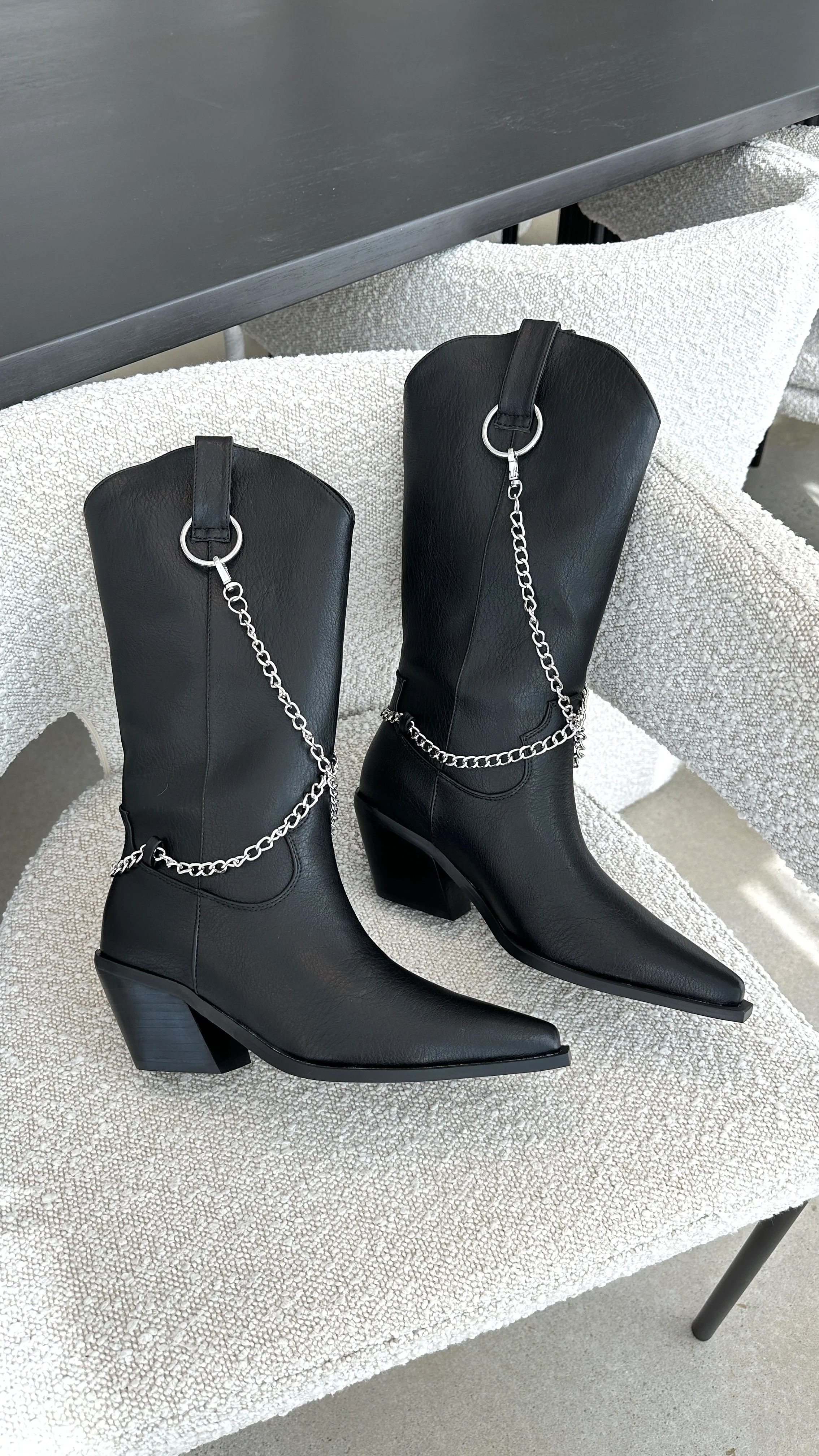 Edward Boots - Black - Image 3