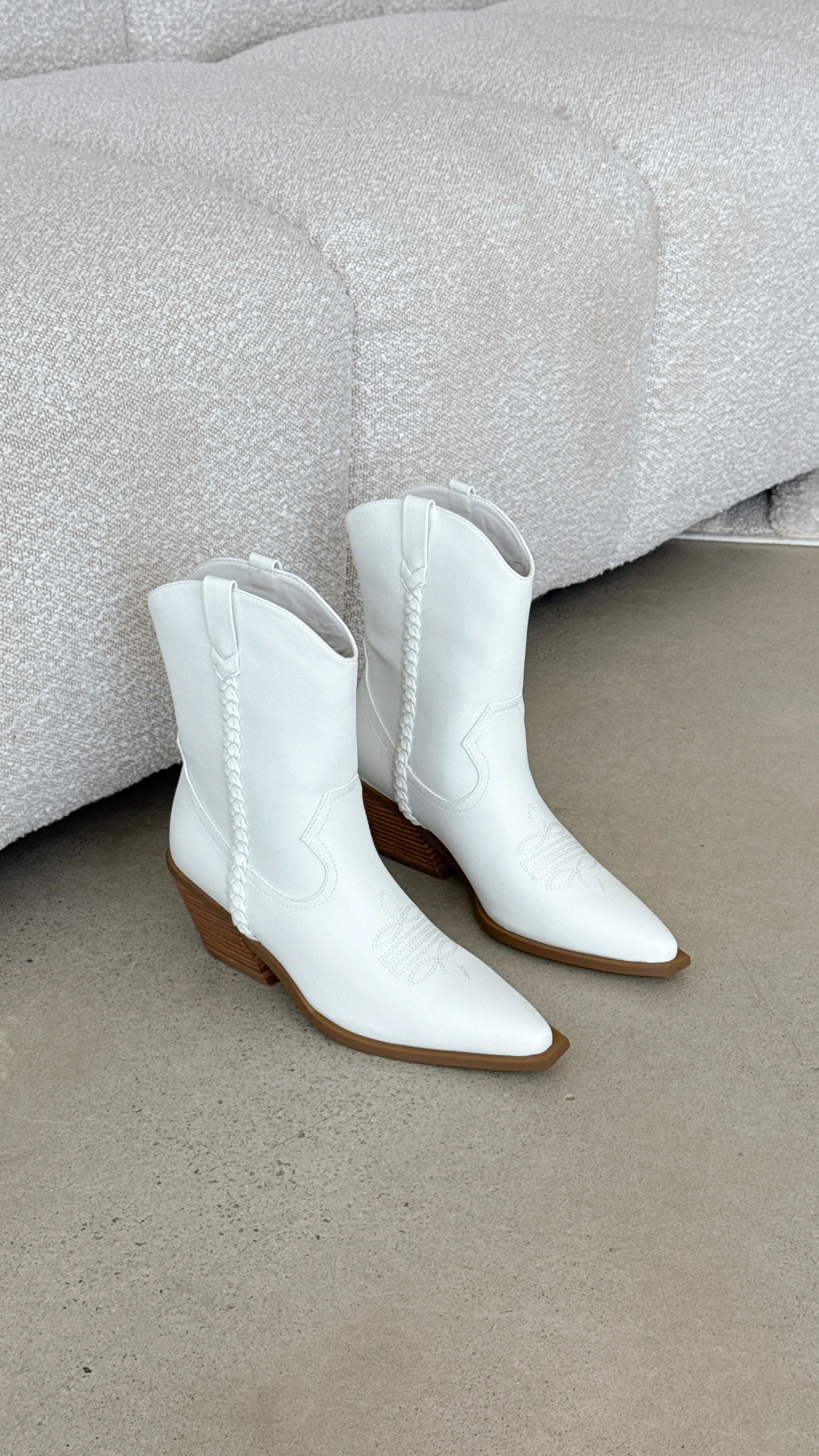 Ellenora Boots - Bone - Image 6