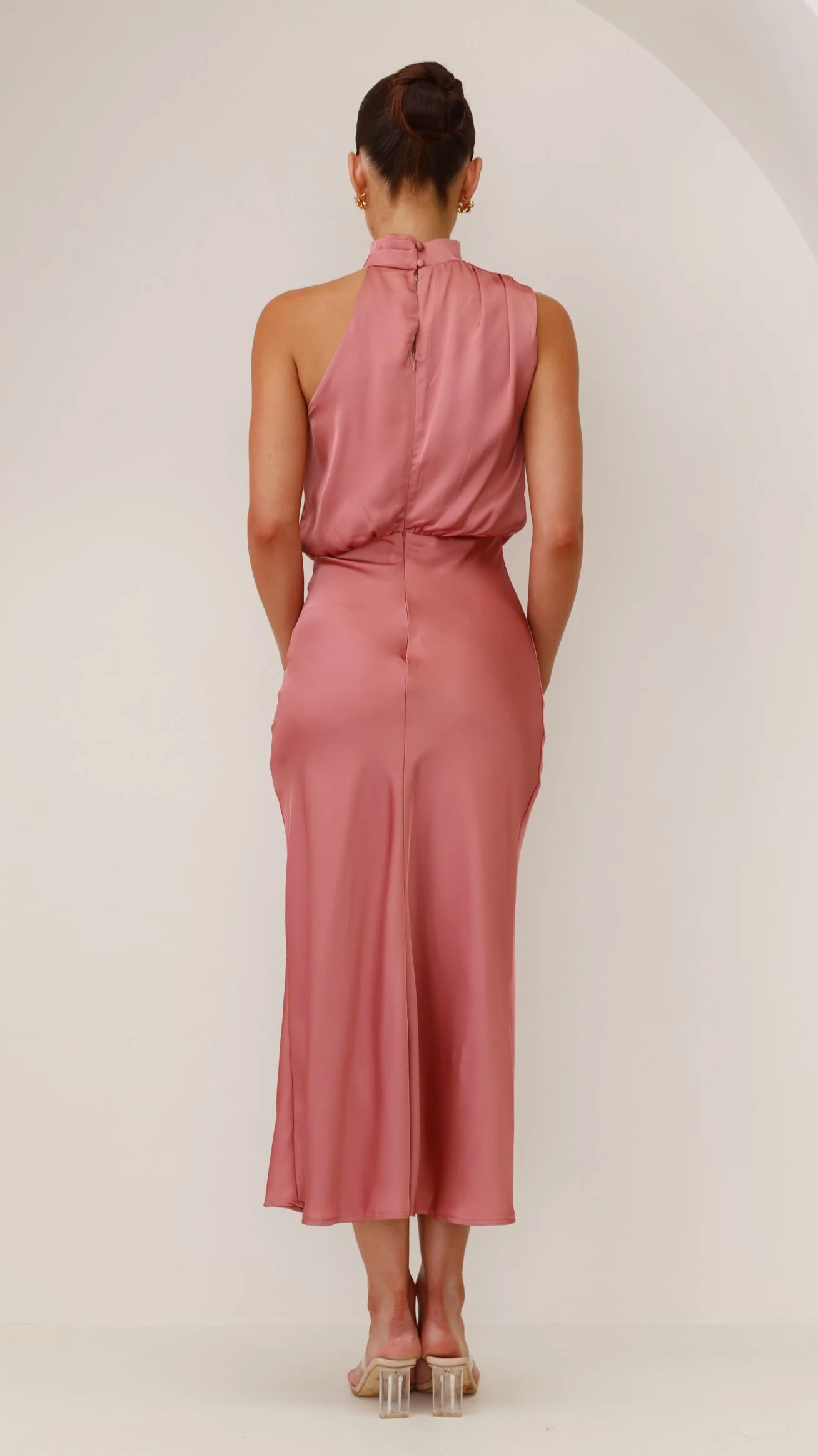 Esther Maxi Dress - Baked Rose - Image 4