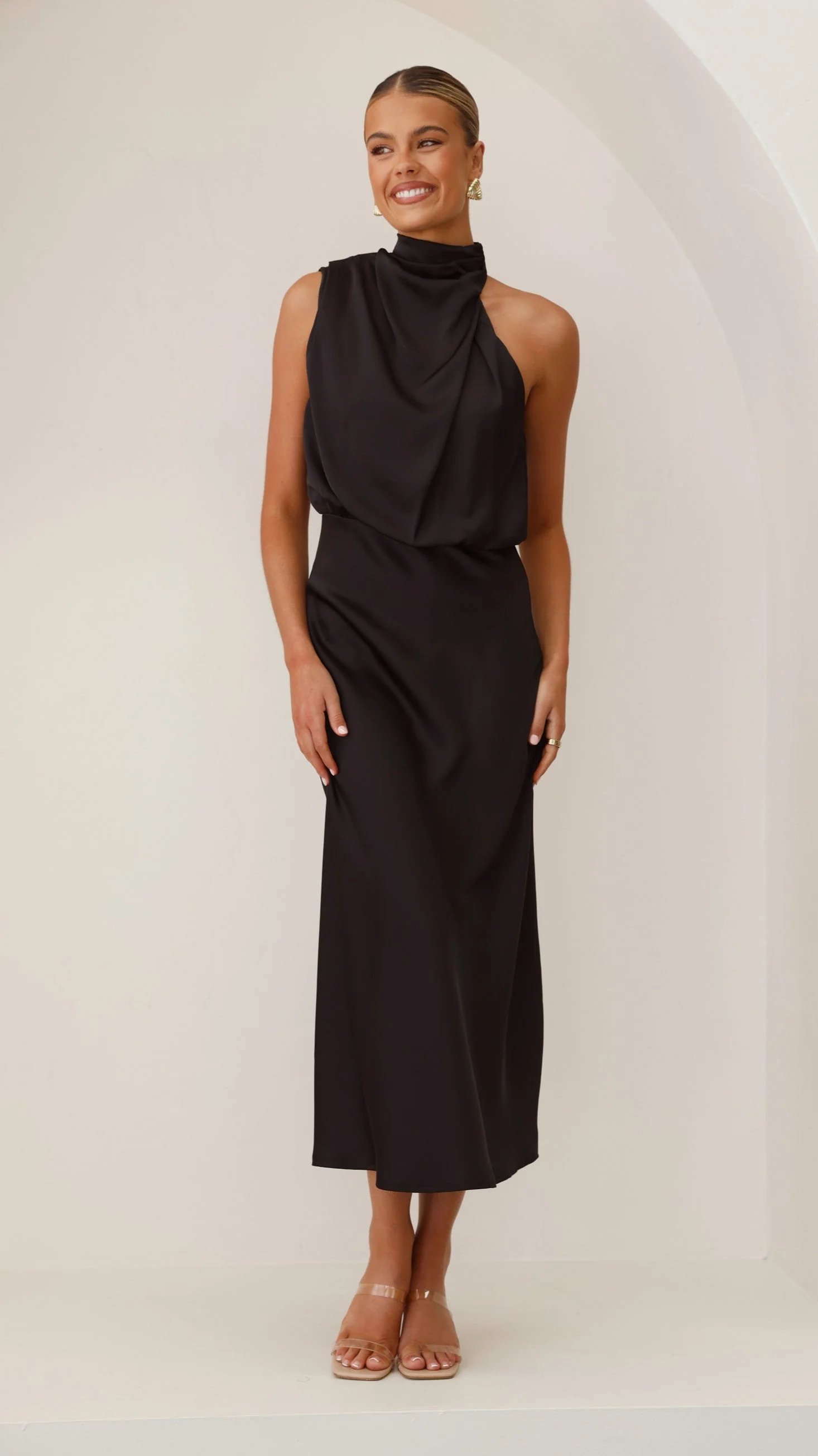 Esther Maxi Dress - Black - Image 26