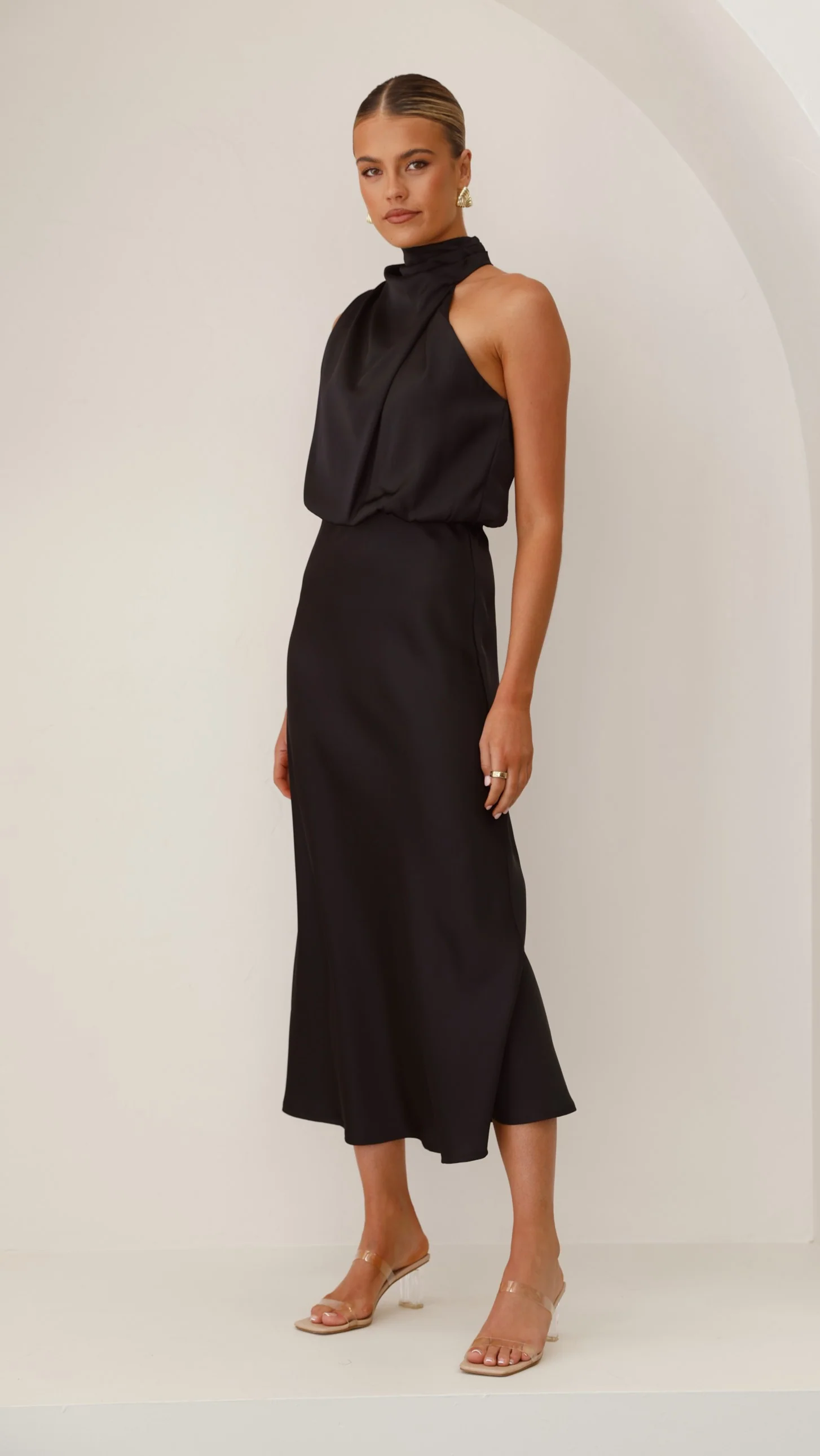 Esther Maxi Dress - Black - Image 5