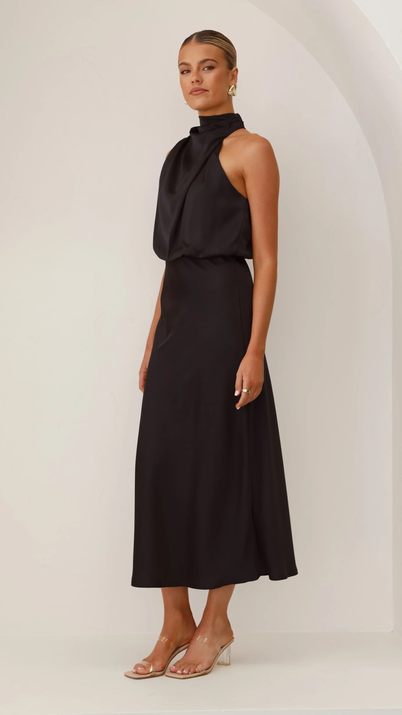 Esther Maxi Dress - Black - Image 7