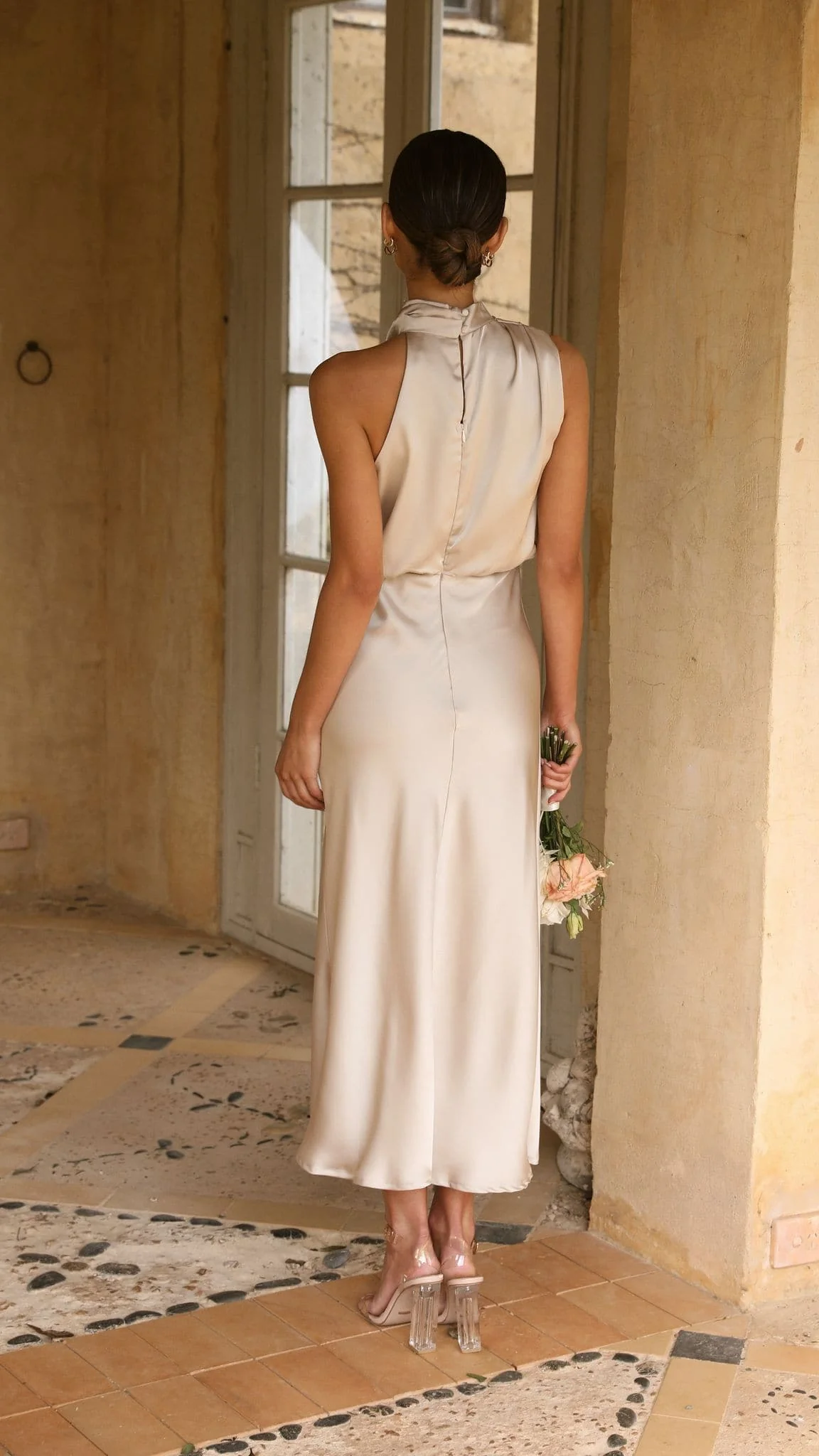 Esther Maxi Dress - Champagne - Image 7