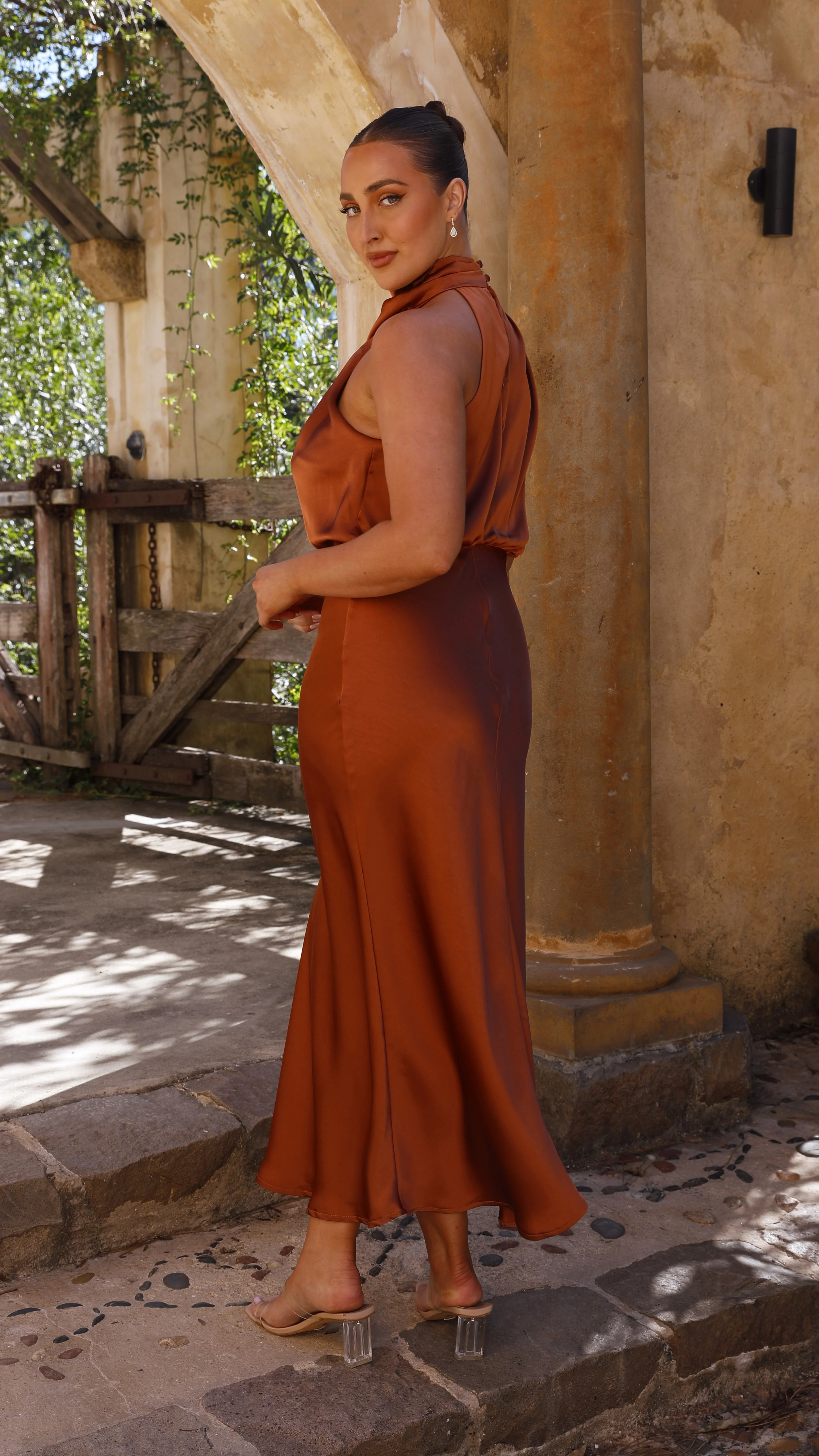 Esther Maxi Dress - Copper - Image 6