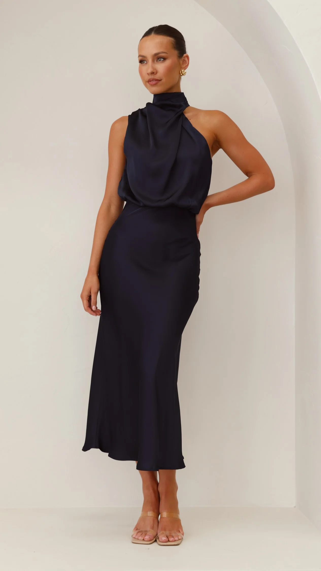Esther Maxi Dress - Navy - Image 16