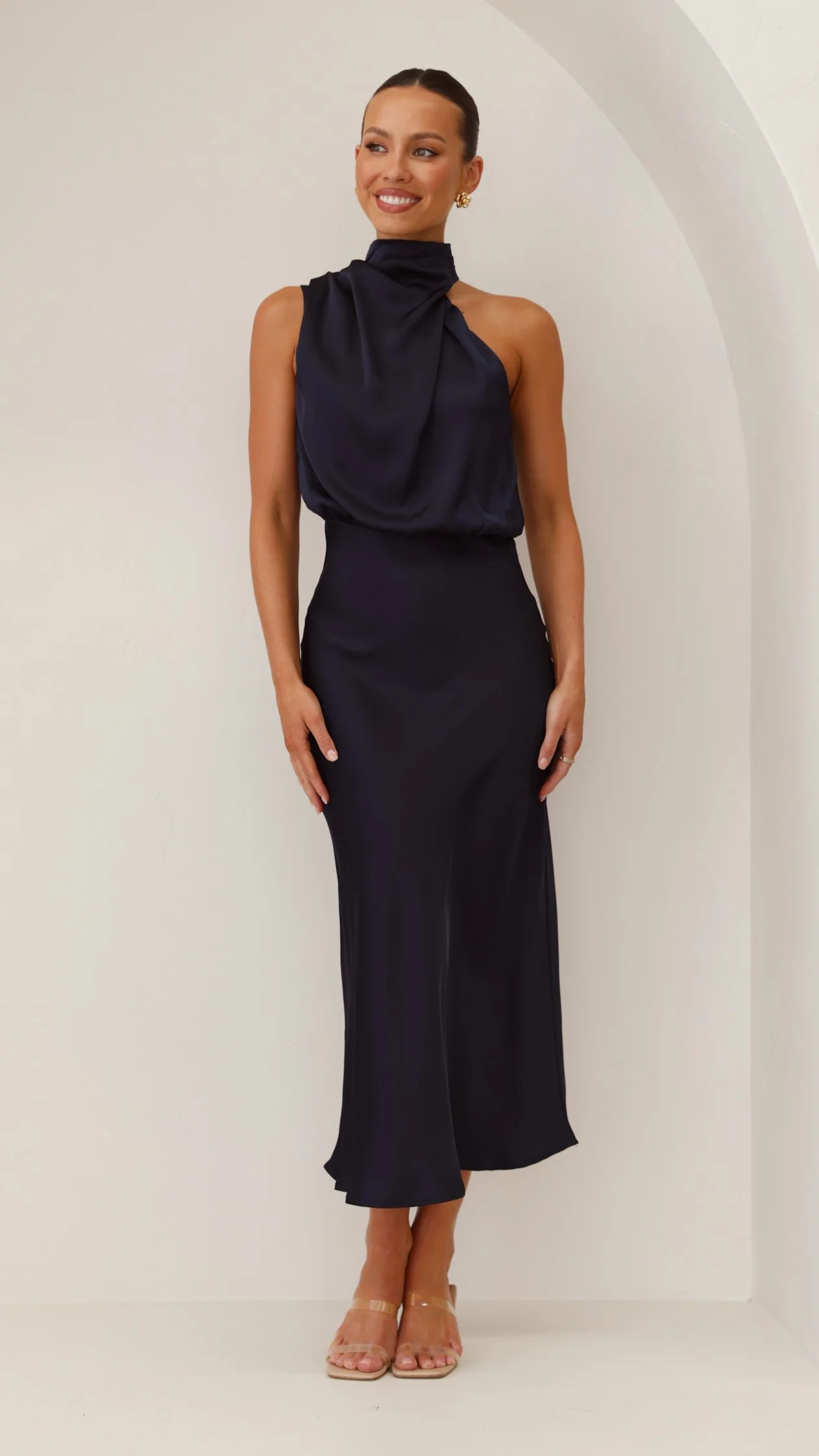 Esther Maxi Dress - Navy - Image 17