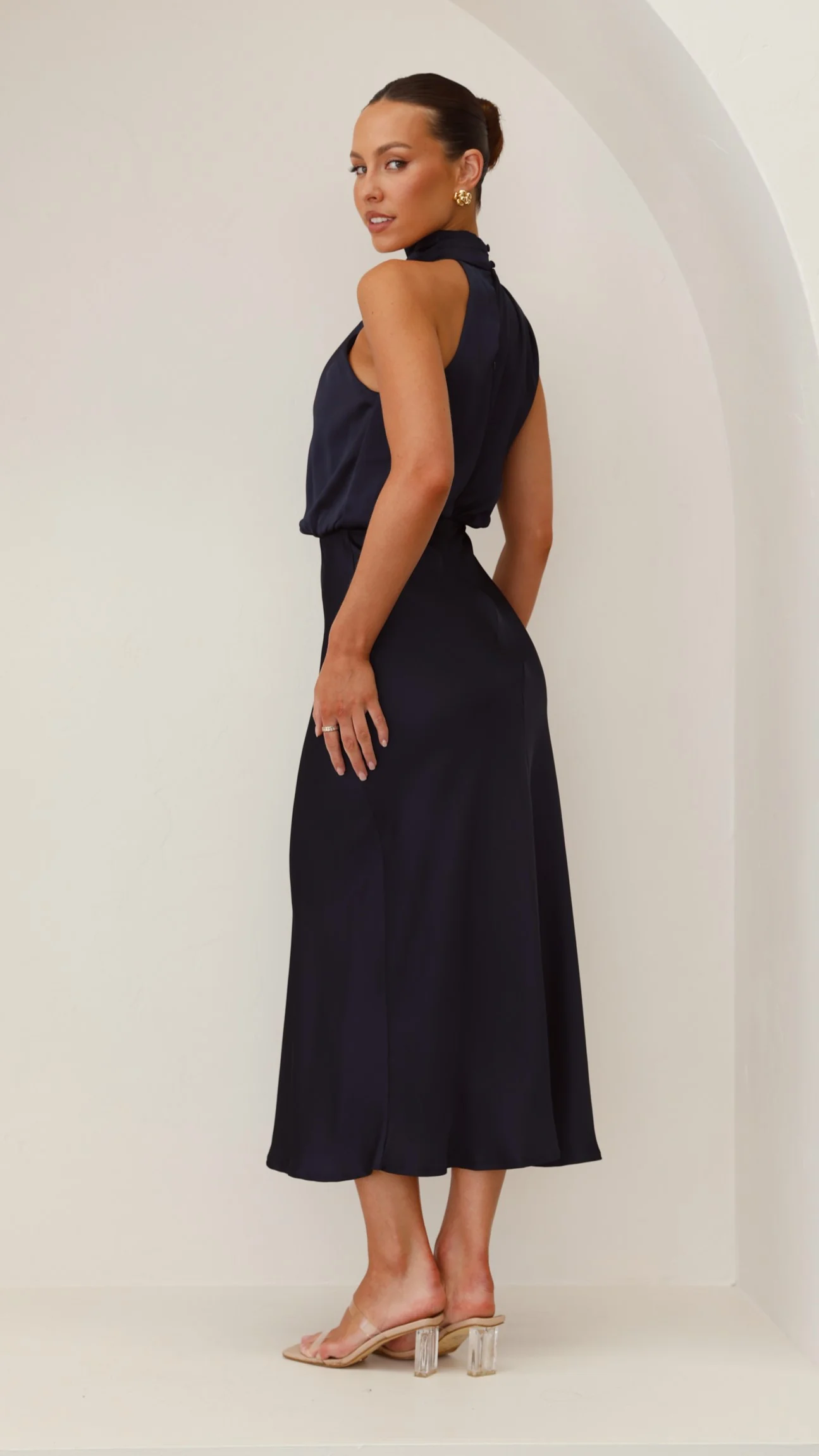 Esther Maxi Dress - Navy - Image 19