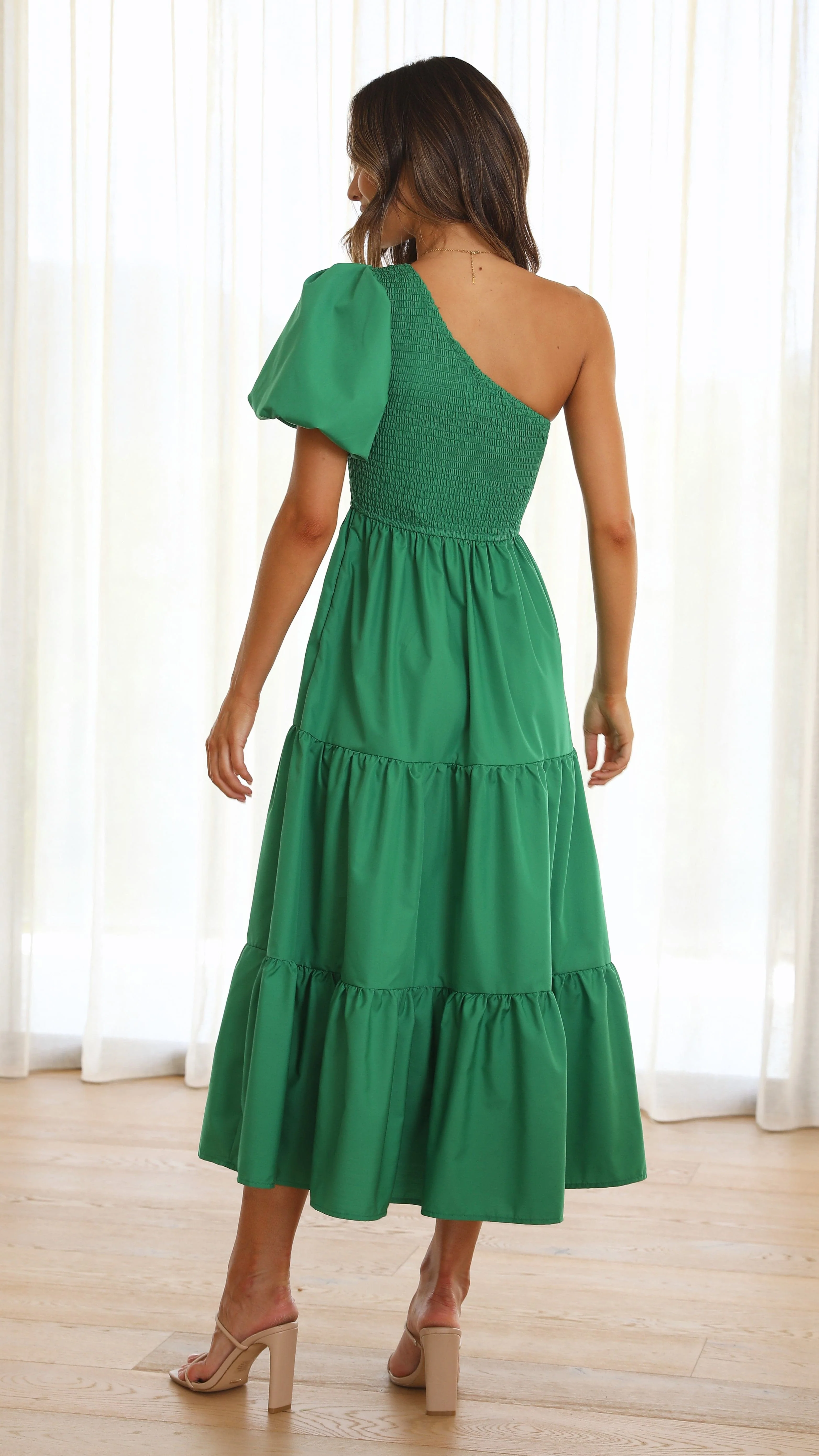 Frankie Maxi Dress - Emerald - Image 4