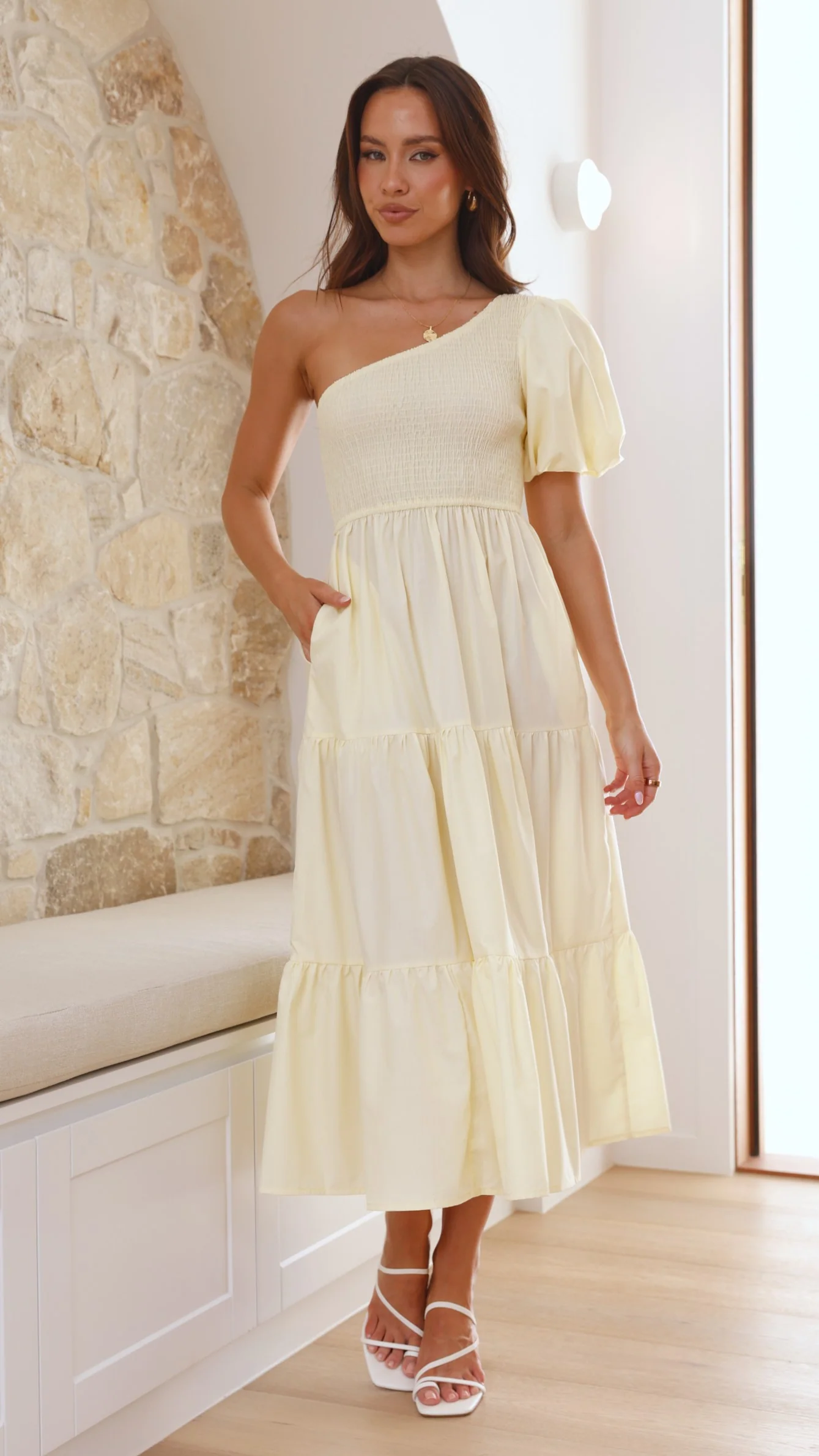 Frankie Maxi Dress - Yellow - Image 4