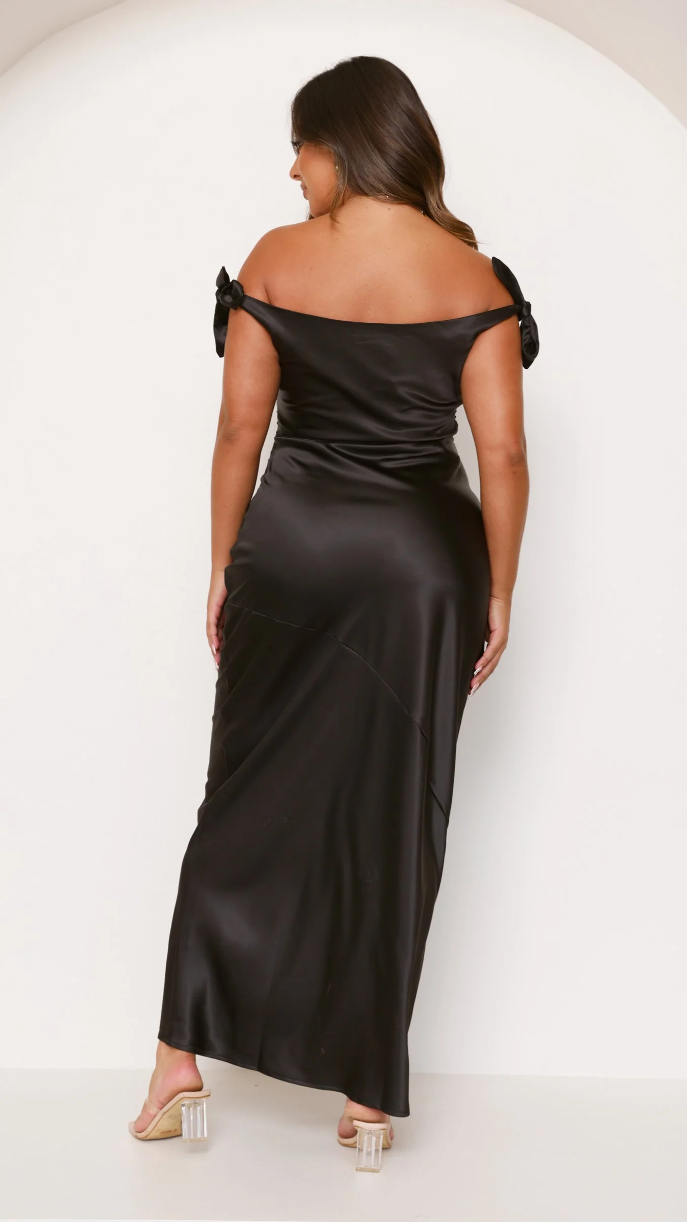 Frida Maxi Dress - Black - Image 5