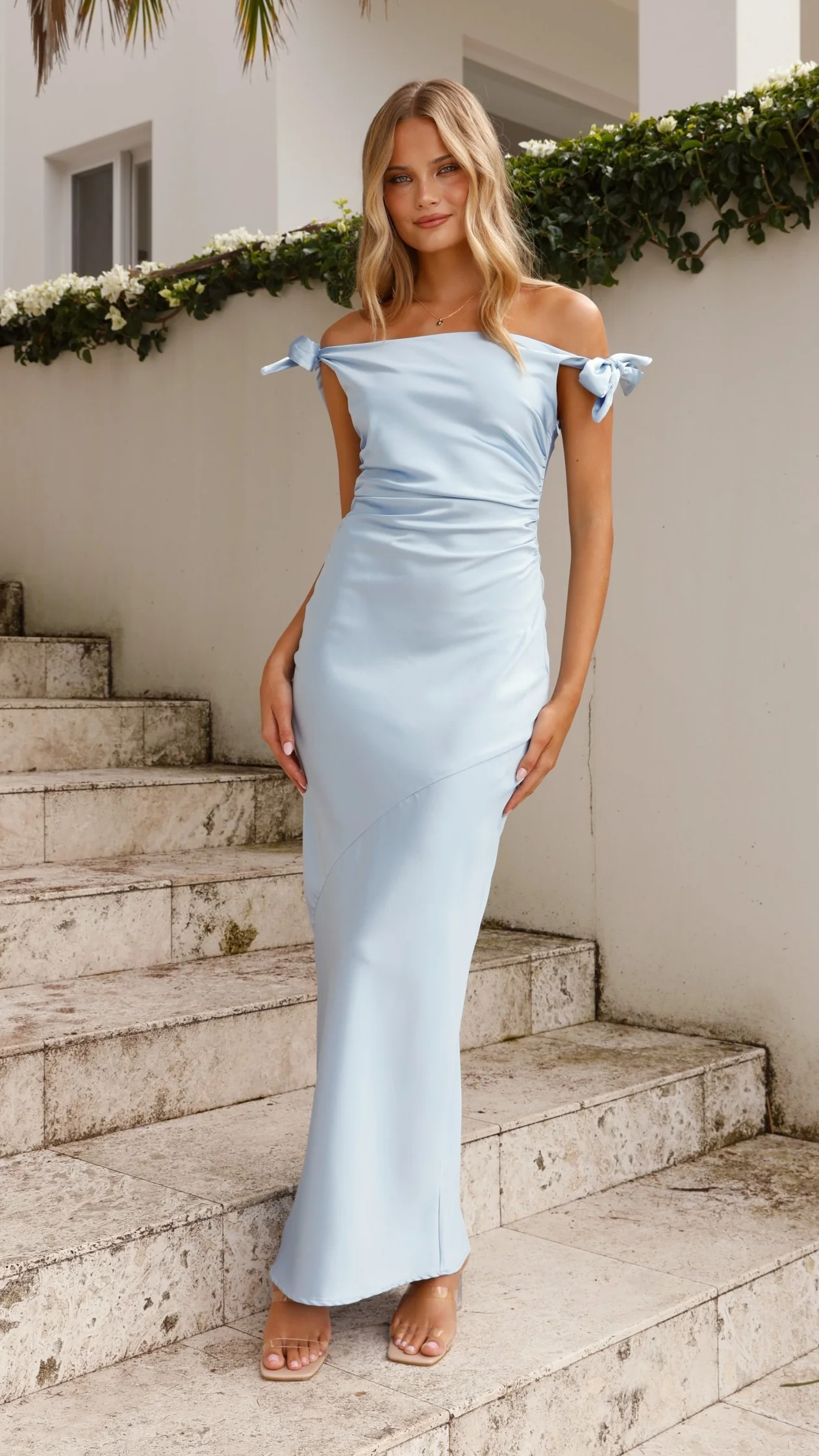 Frida Maxi Dress - Blue - Image 14