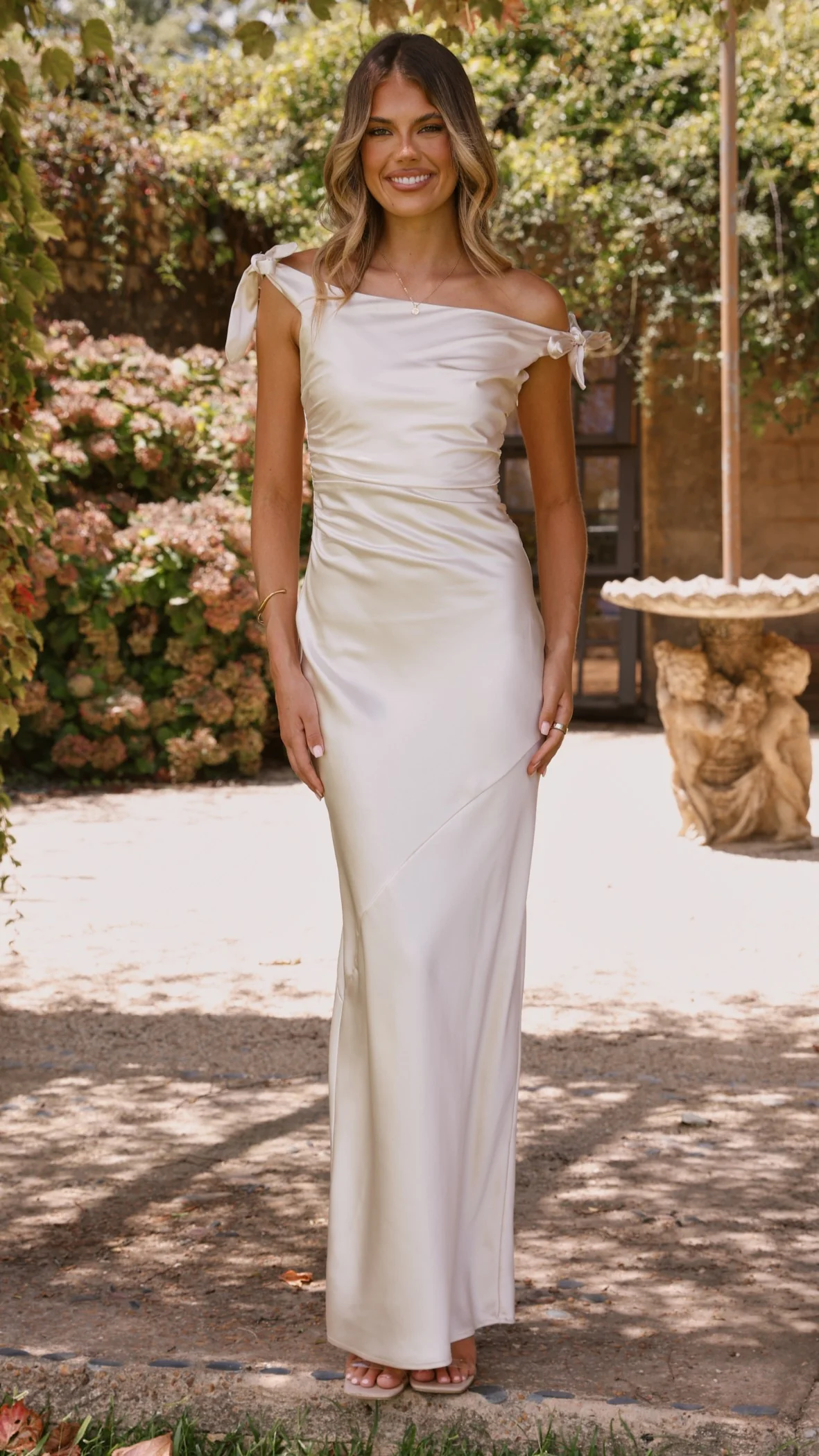 Frida Maxi Dress - Champagne - Image 16