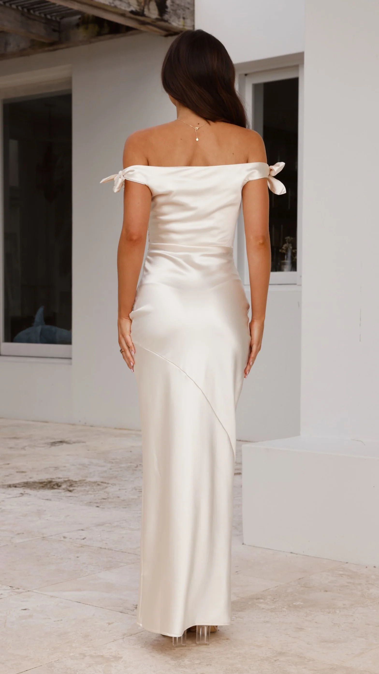 Frida Maxi Dress - Champagne - Image 6