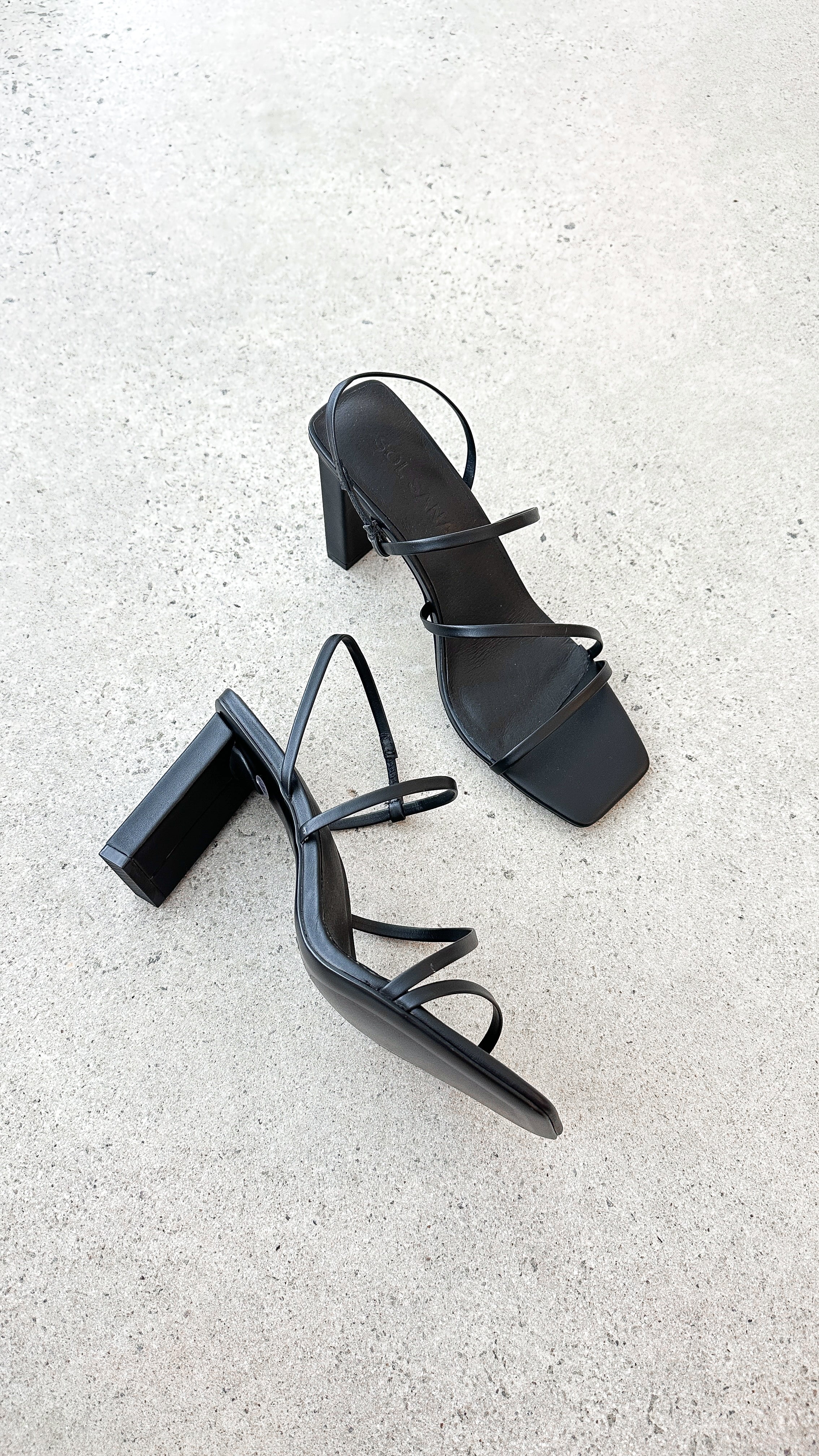 Sol Sana Geanie Heel - Black - Image 3