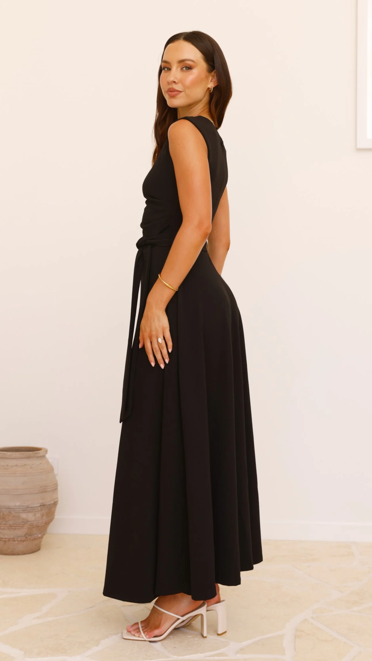 Gemma Maxi Dress - Black - Image 4