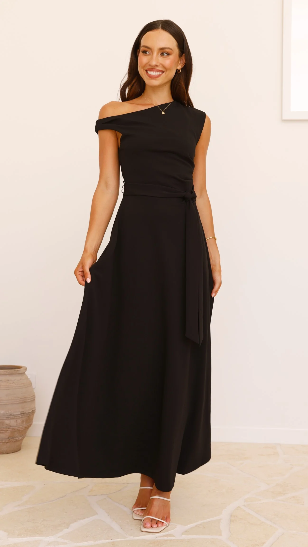 Gemma Maxi Dress - Black - Image 5