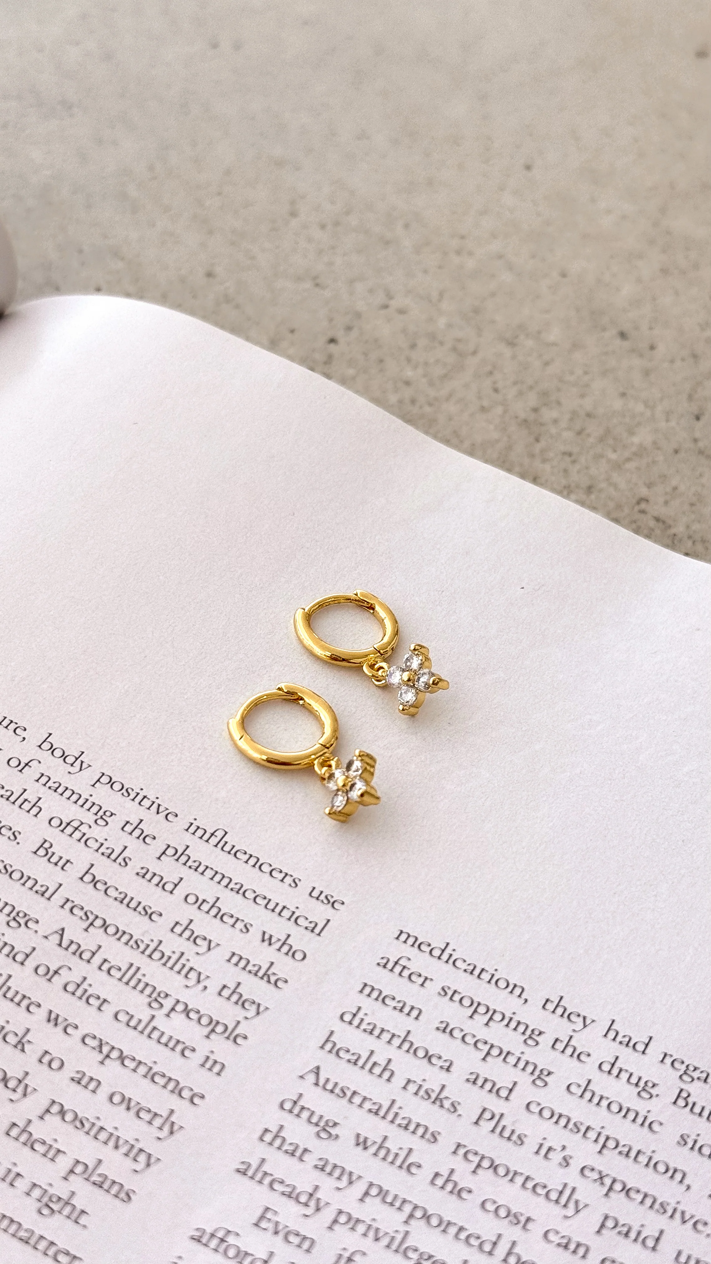 Georgie Earrings - Gold - Image 2