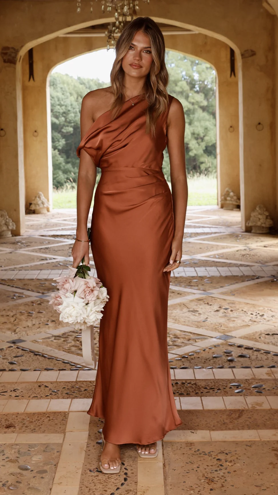 Gigi Maxi Dress - Copper - Image 11