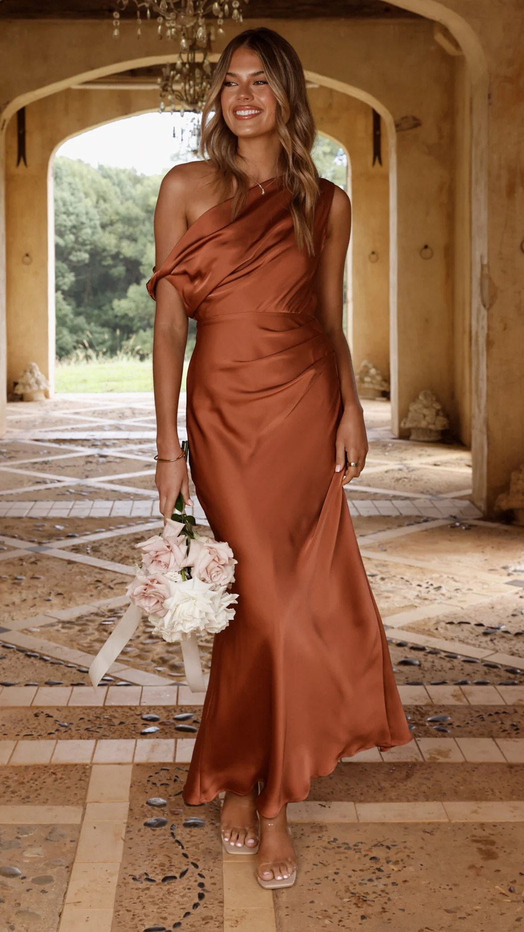Gigi Maxi Dress - Copper - Image 16