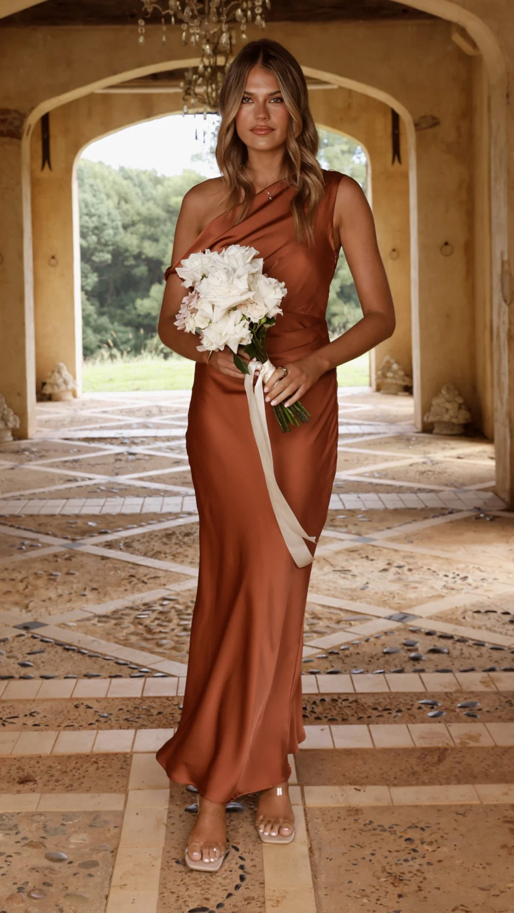 Gigi Maxi Dress - Copper - Image 7