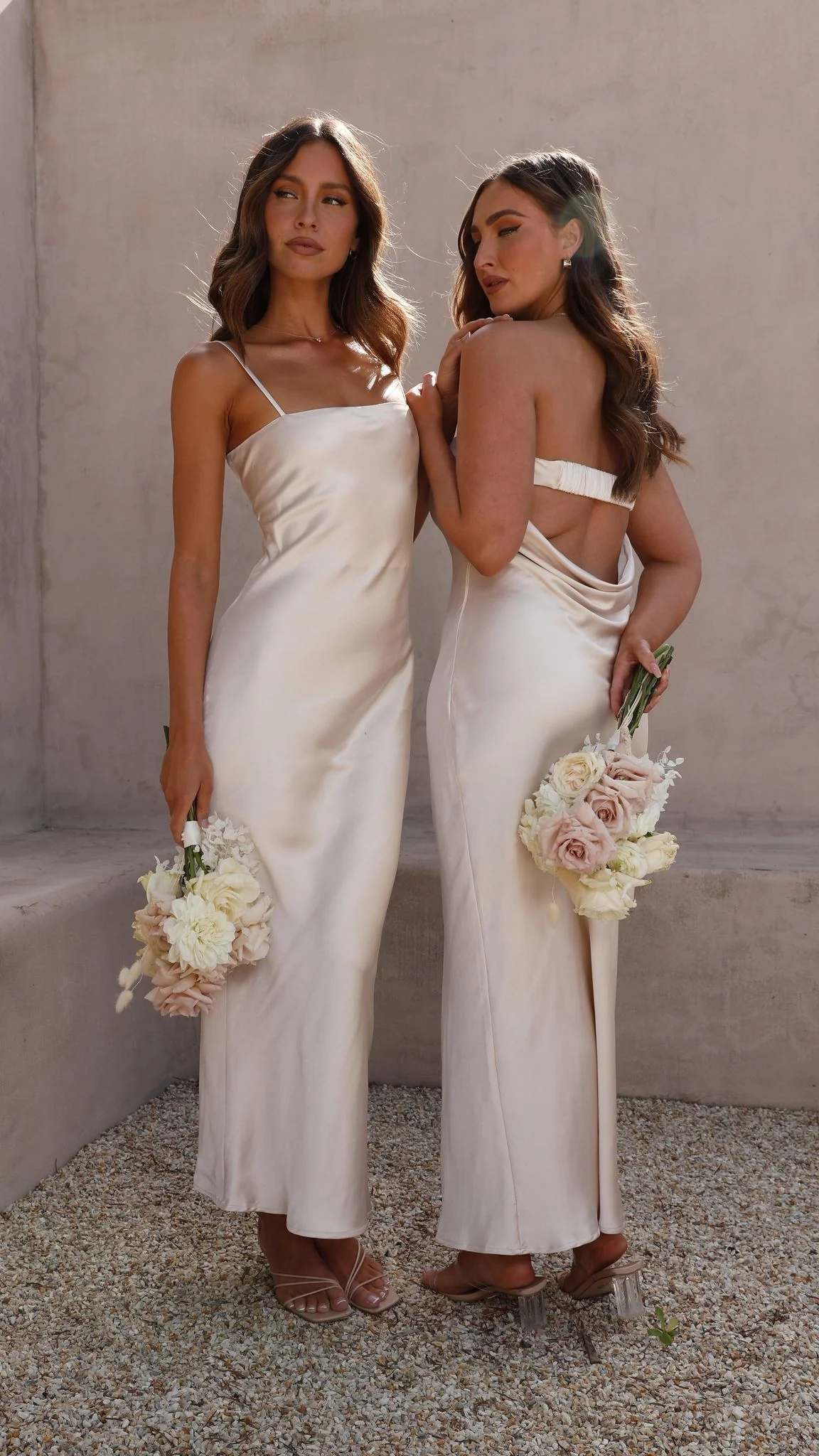Gisele Maxi Dress - Champagne - Image 18