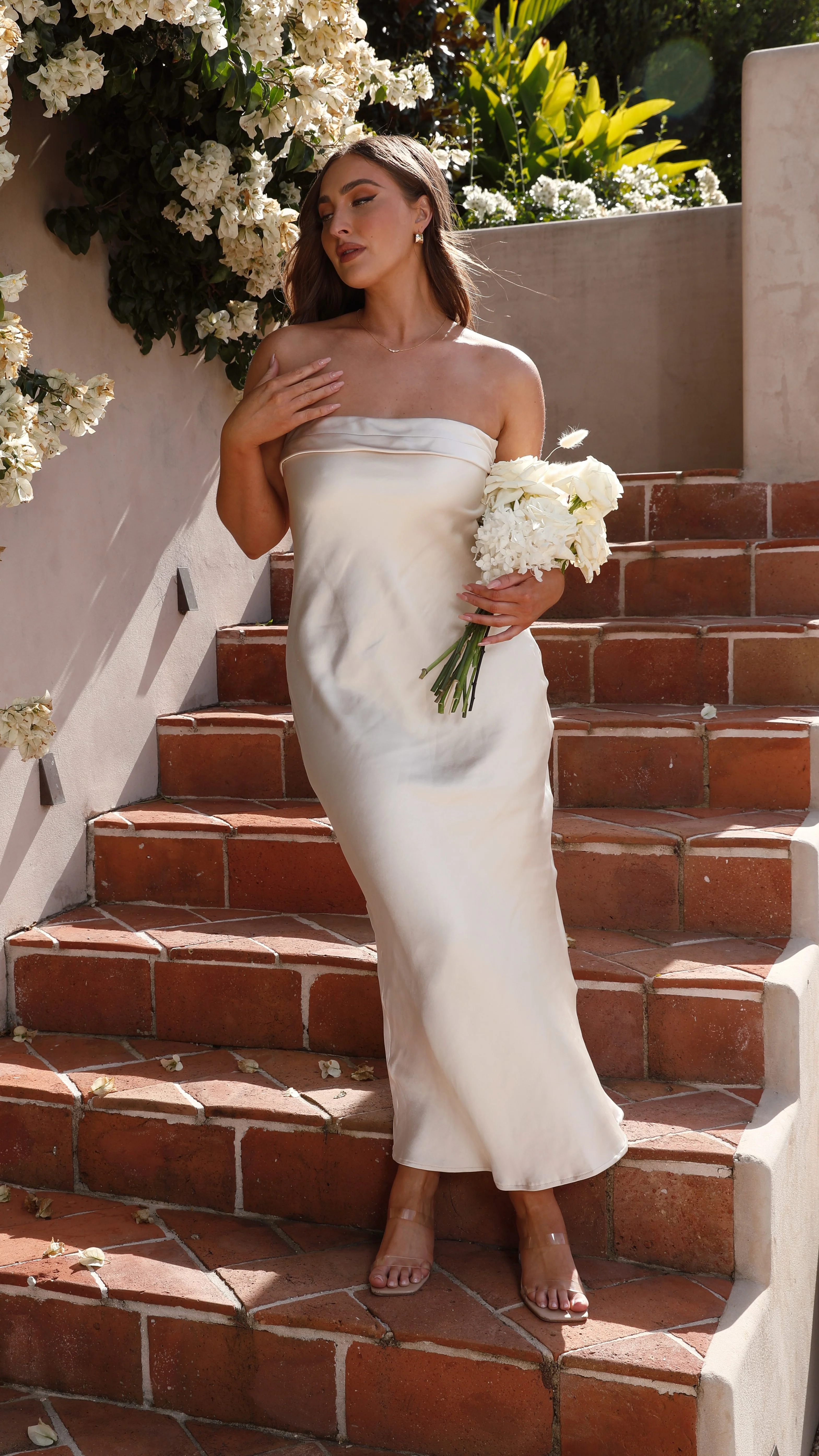 Gisele Maxi Dress - Champagne - Image 19